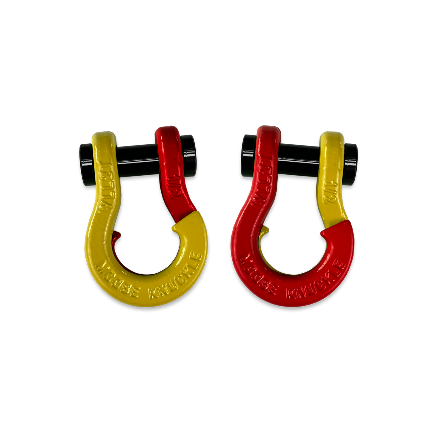 Jowl SxS Recovery Split Shackle 1/2 Detonator Yellow Moose Knuckle Offroad