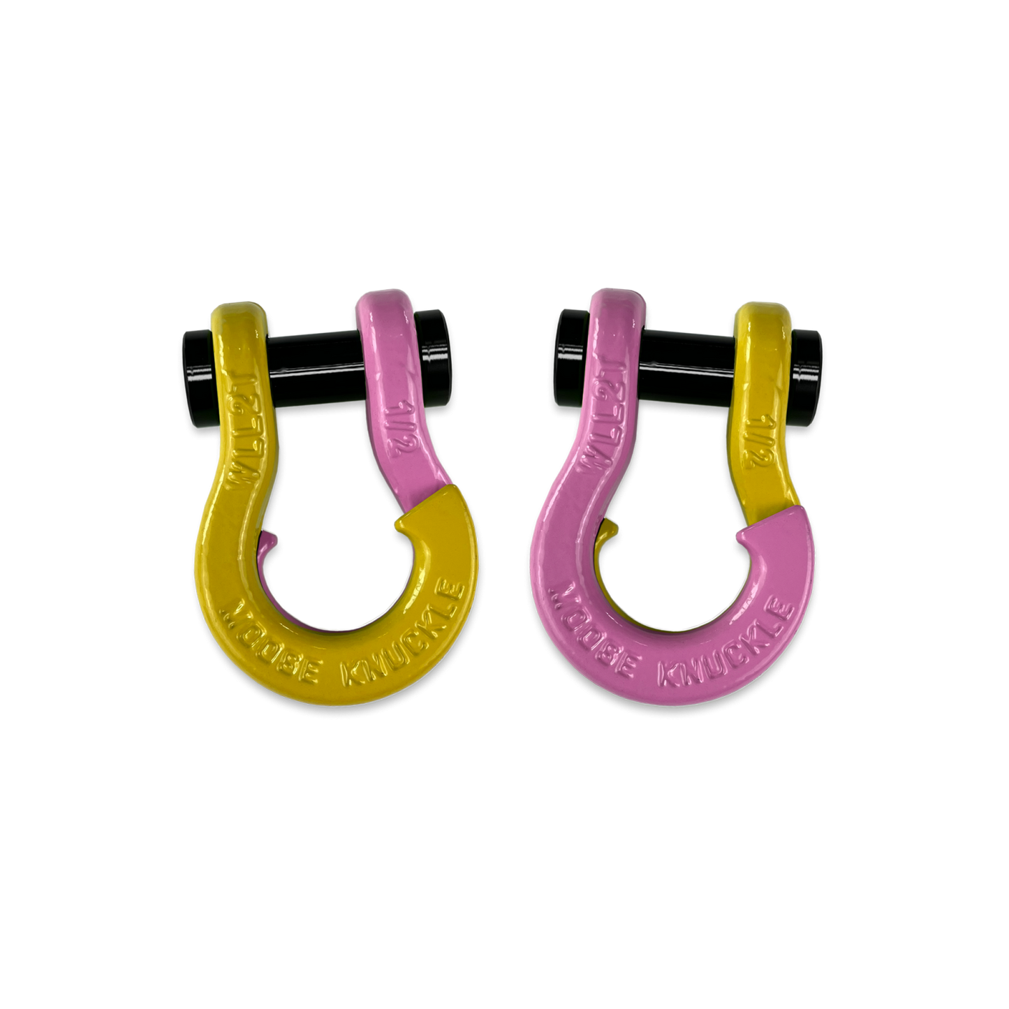 Jowl SxS Recovery Split Shackle 1/2 Detonator Yellow Moose Knuckle Offroad