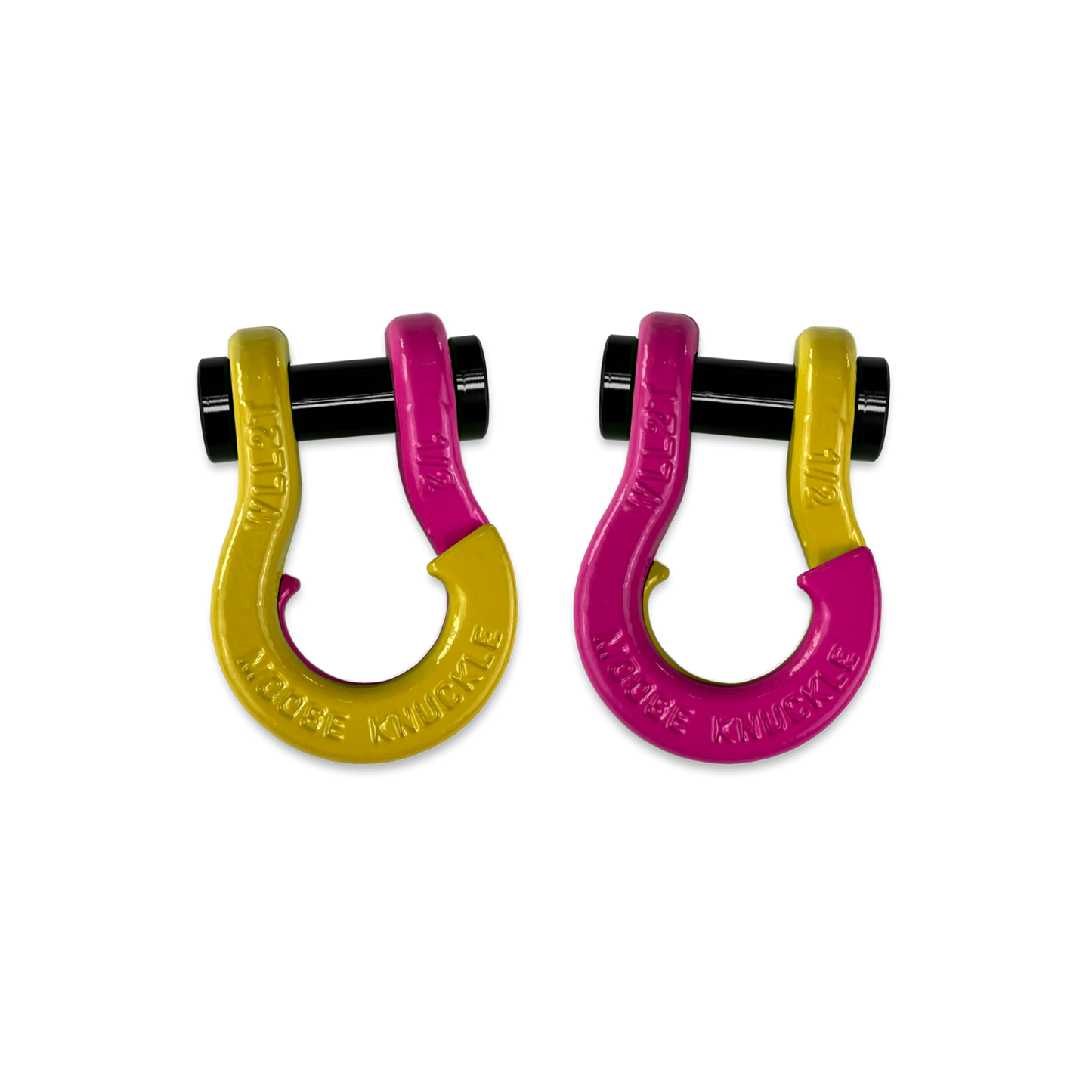 Jowl SxS Recovery Split Shackle 1/2 Detonator Yellow Moose Knuckle Offroad