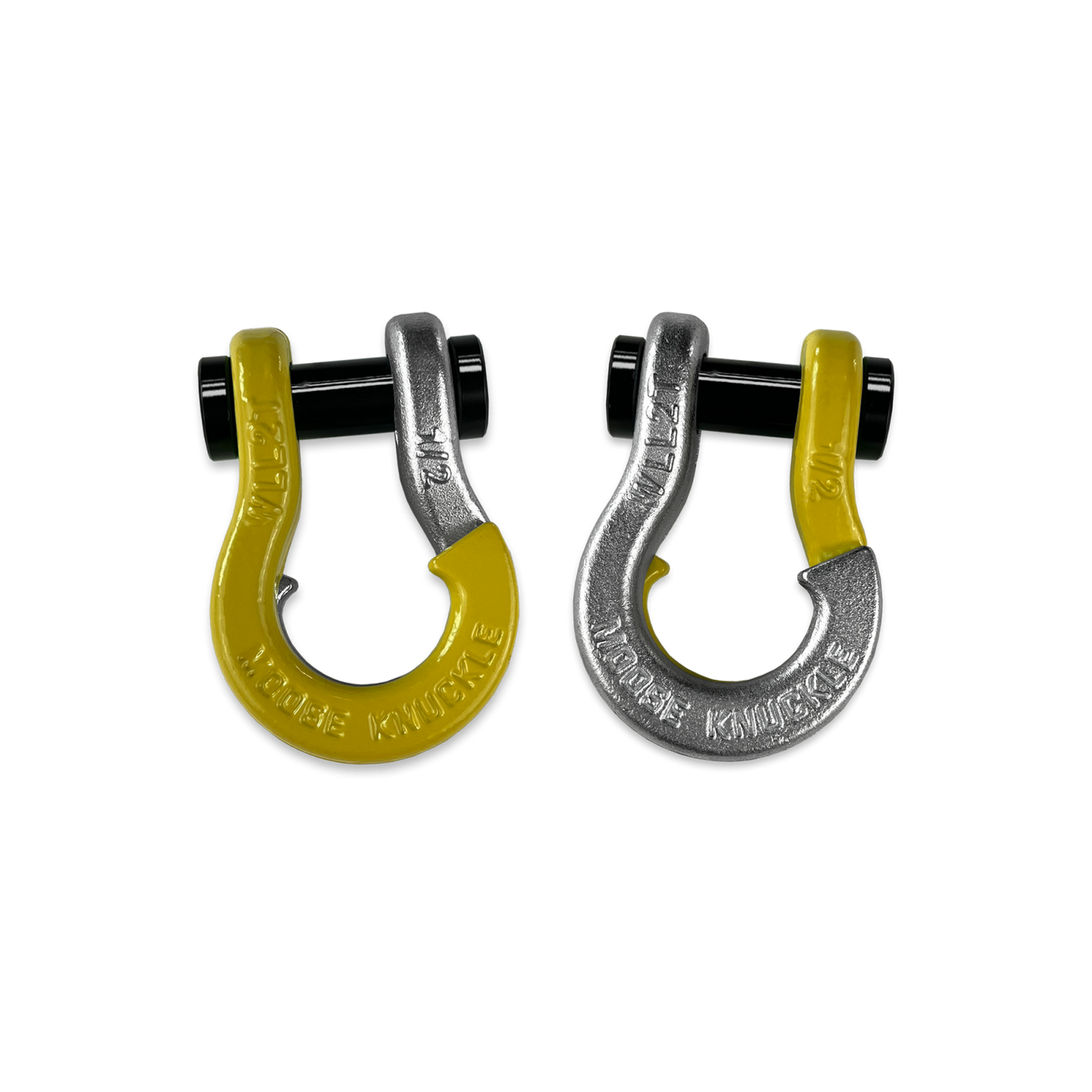 Jowl SxS Recovery Split Shackle 1/2 Detonator Yellow Moose Knuckle Offroad