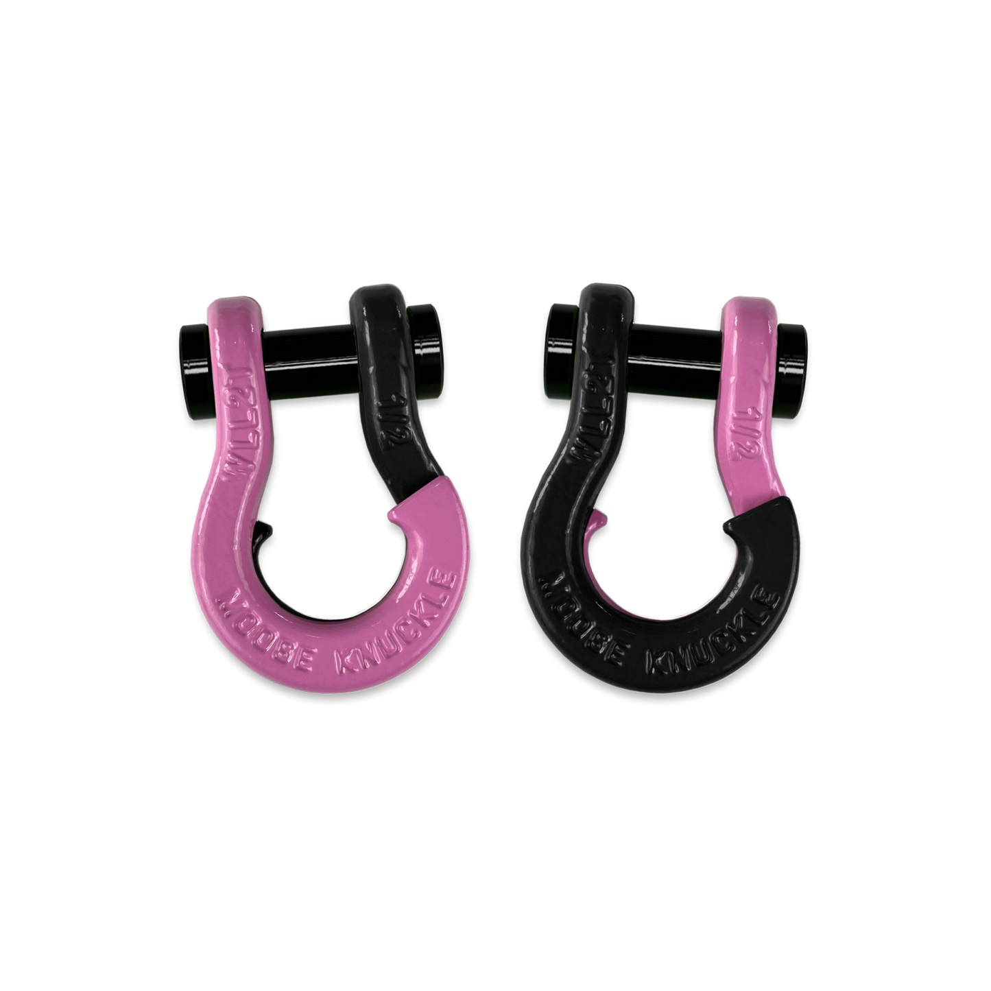Jowl SxS Recovery Split Shackle 1/2 Pretty Pink Moose Knuckle Offroad