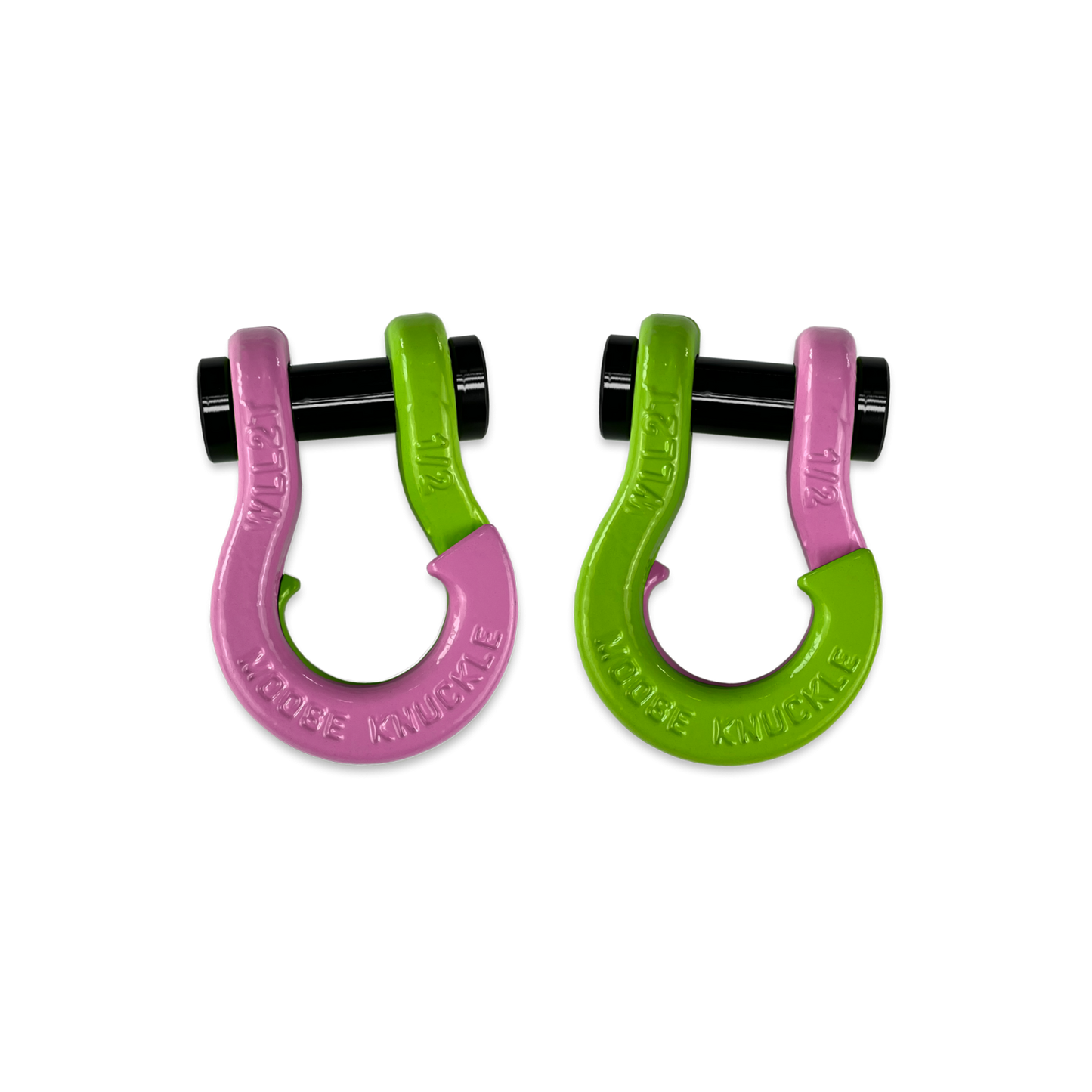 Jowl SxS Recovery Split Shackle 1/2 Pretty Pink Moose Knuckle Offroad