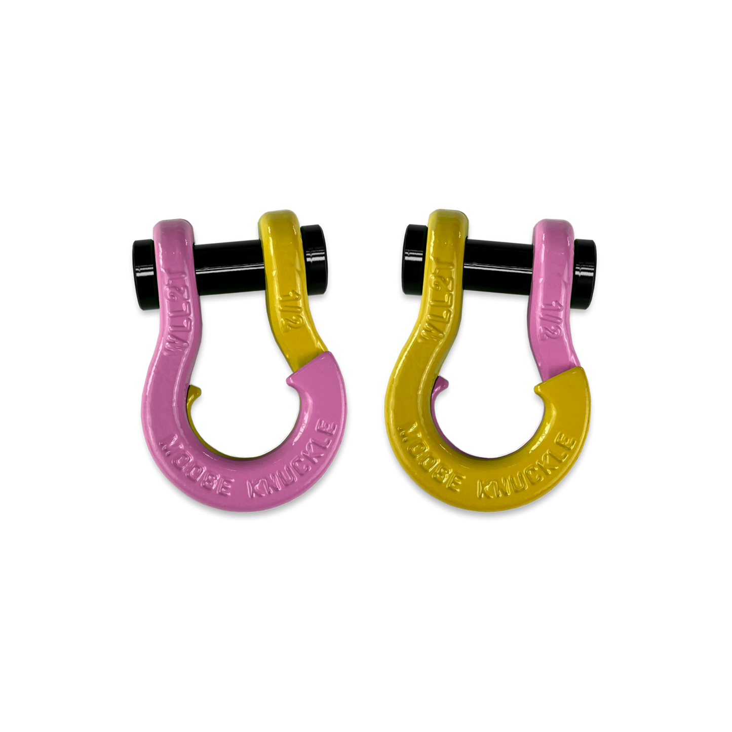 Jowl SxS Recovery Split Shackle 1/2 Pretty Pink Moose Knuckle Offroad