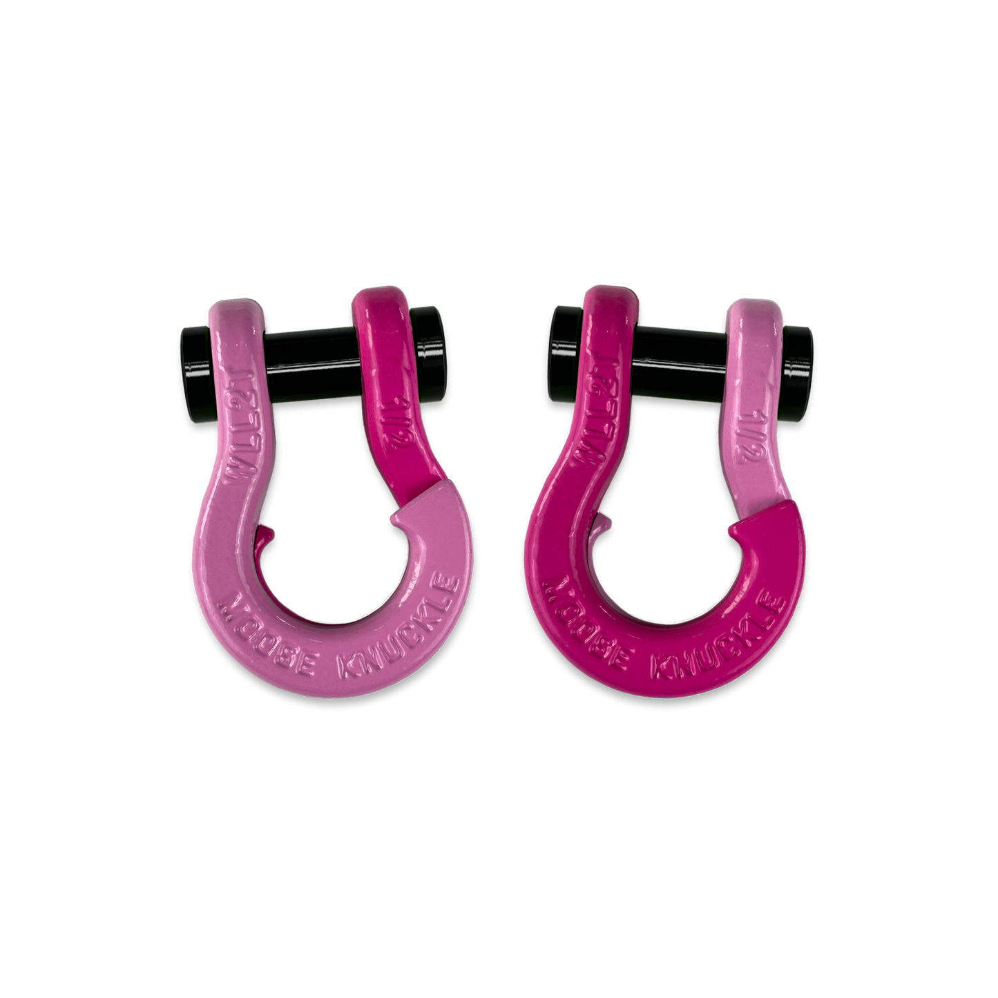 Jowl SxS Recovery Split Shackle 1/2 Pretty Pink Moose Knuckle Offroad