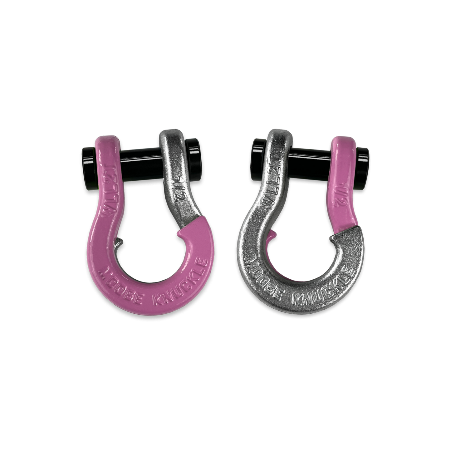 Jowl SxS Recovery Split Shackle 1/2 Pretty Pink Moose Knuckle Offroad
