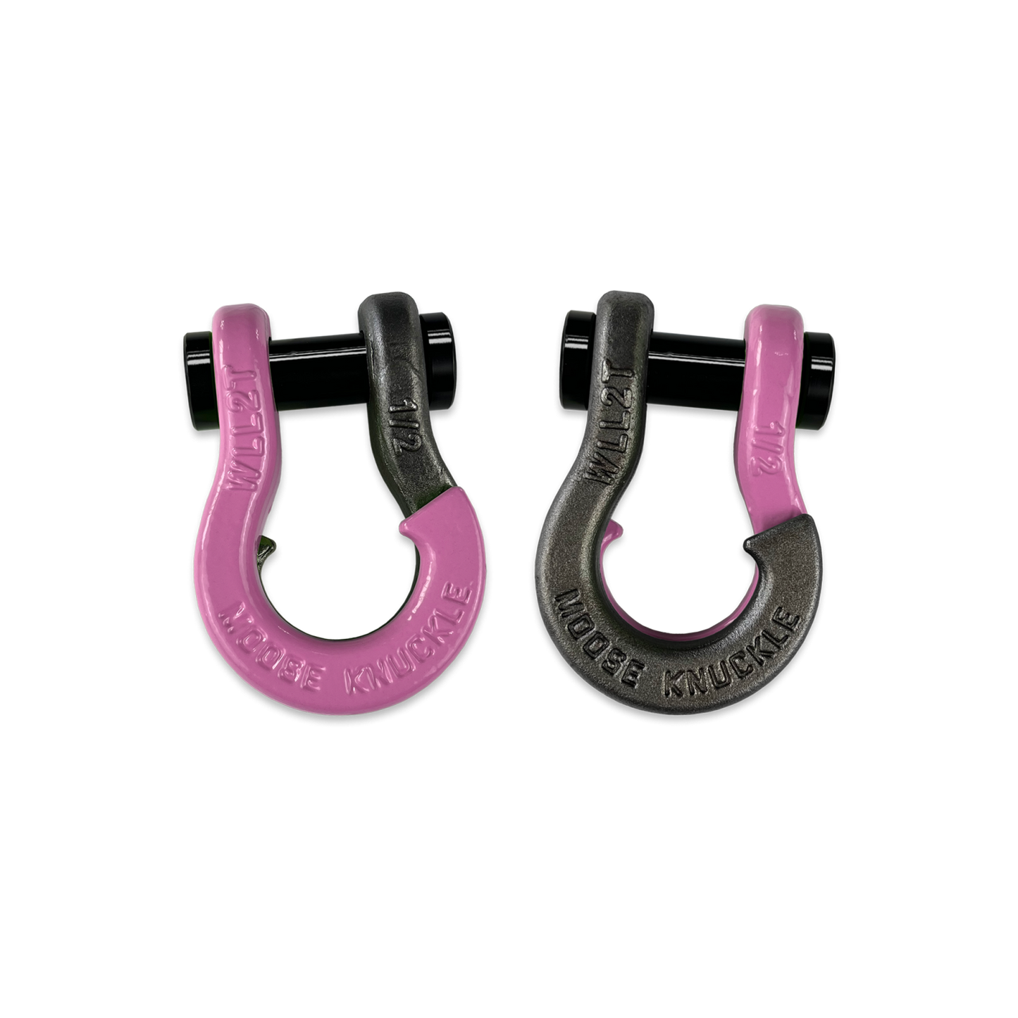 Jowl SxS Recovery Split Shackle 1/2 Pretty Pink Moose Knuckle Offroad