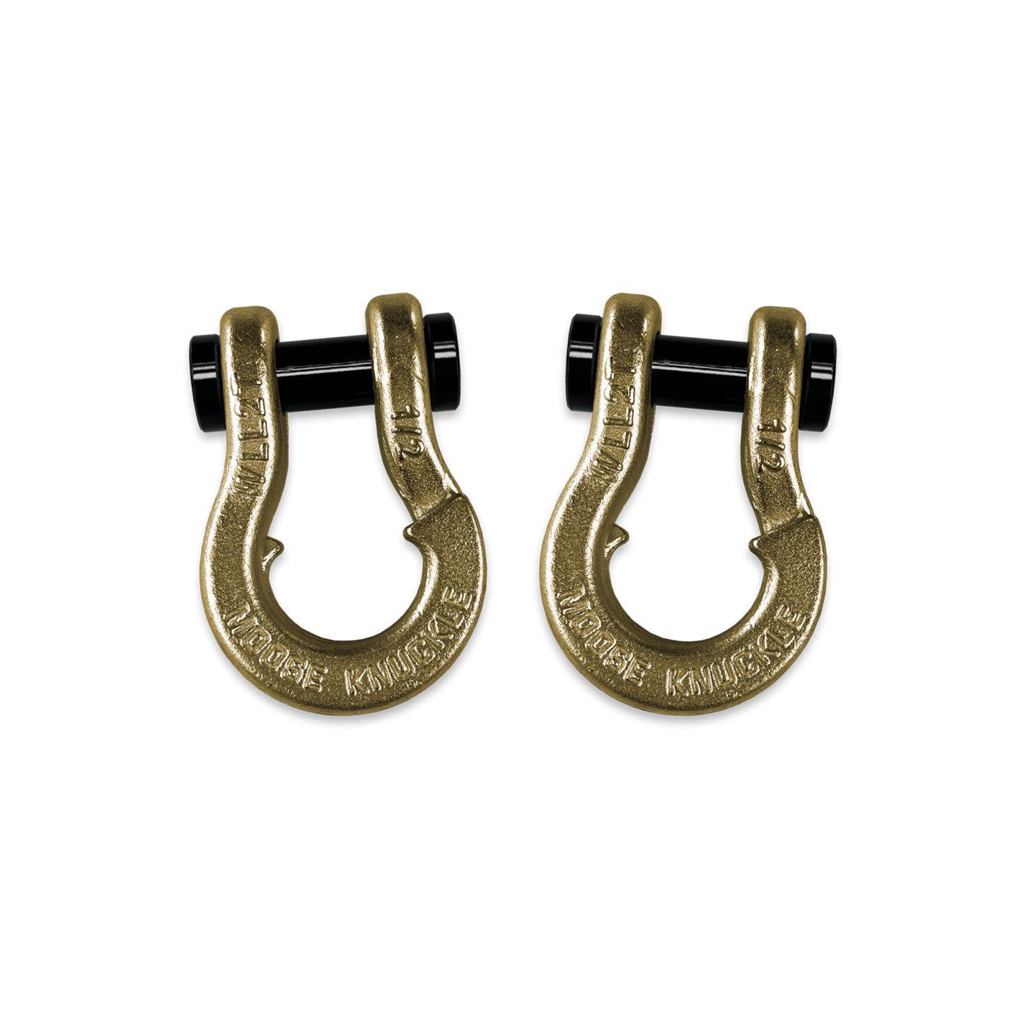 Jowl SxS Recovery Split Shackle 1/2 Brass Knuckle Moose Knuckle Offroad
