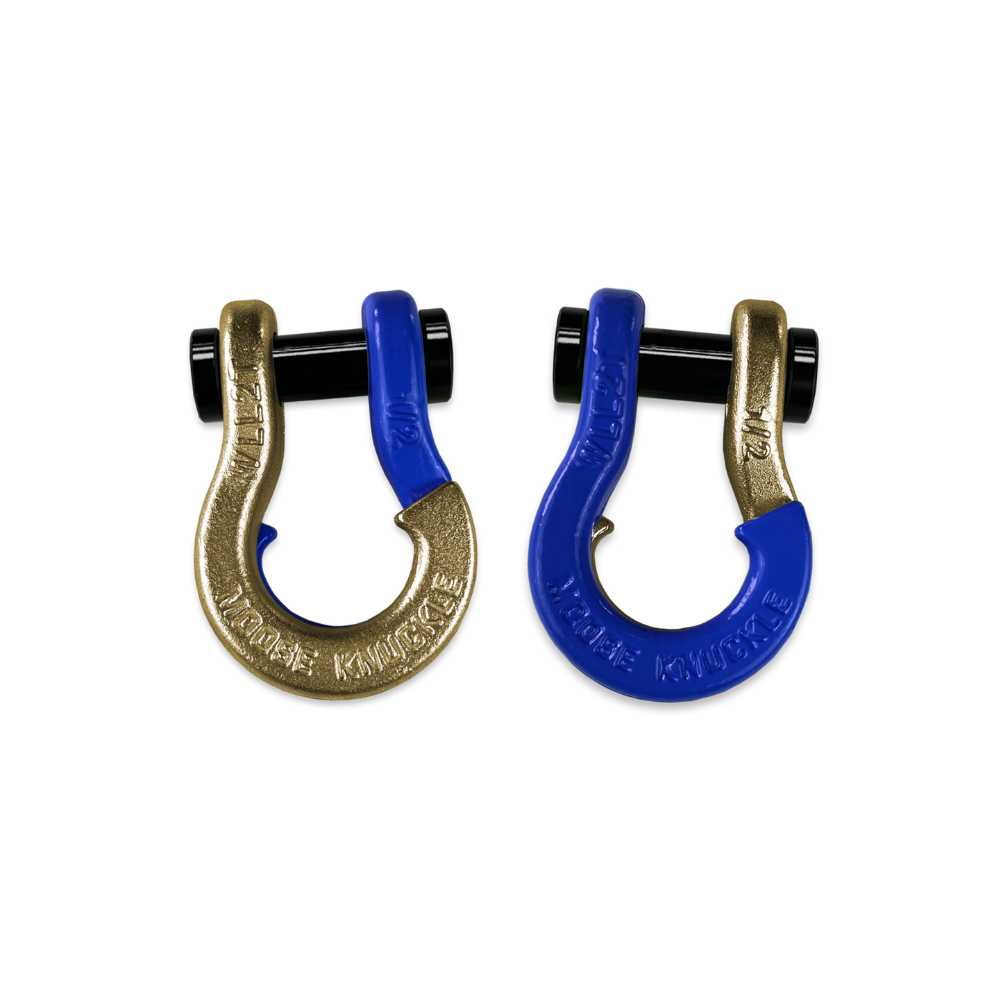 Jowl SxS Recovery Split Shackle 1/2 Brass Knuckle Moose Knuckle Offroad