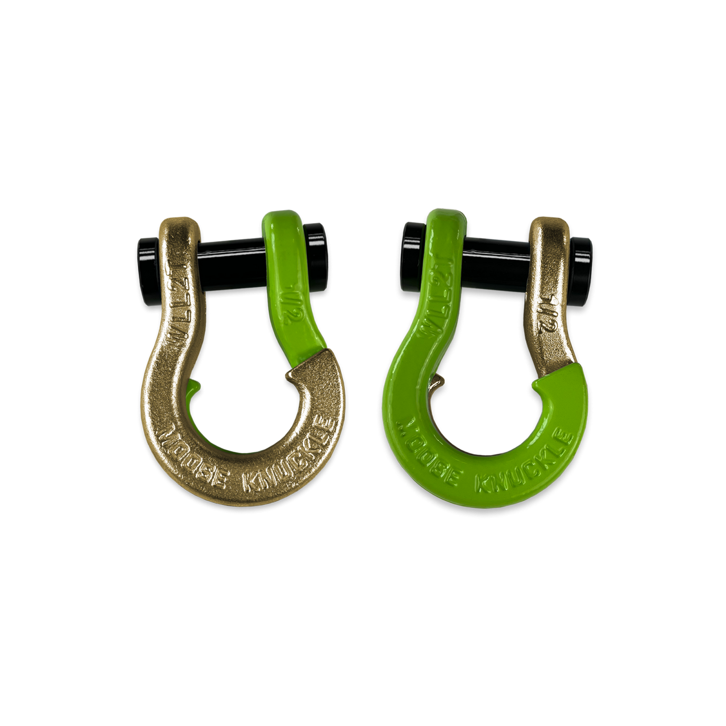 Jowl SxS Recovery Split Shackle 1/2 Brass Knuckle Moose Knuckle Offroad