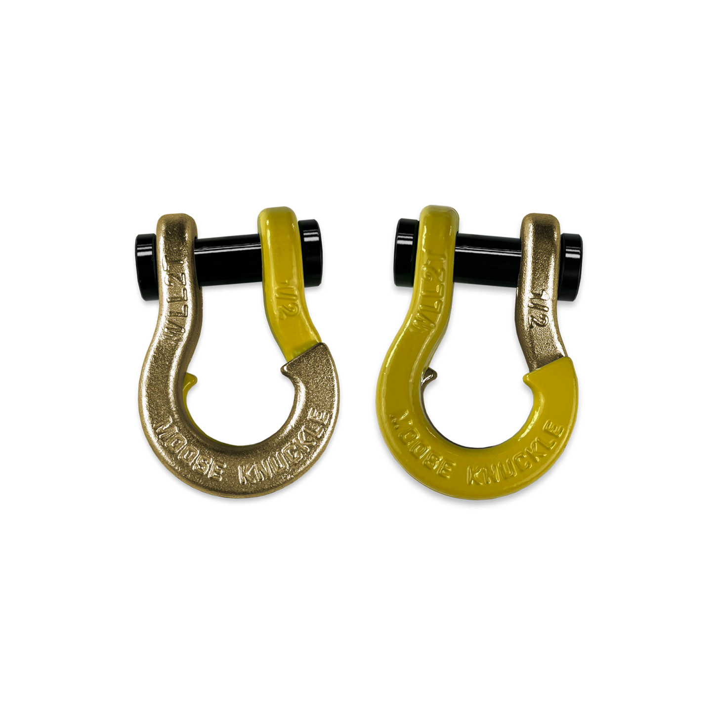 Jowl SxS Recovery Split Shackle 1/2 Brass Knuckle Moose Knuckle Offroad