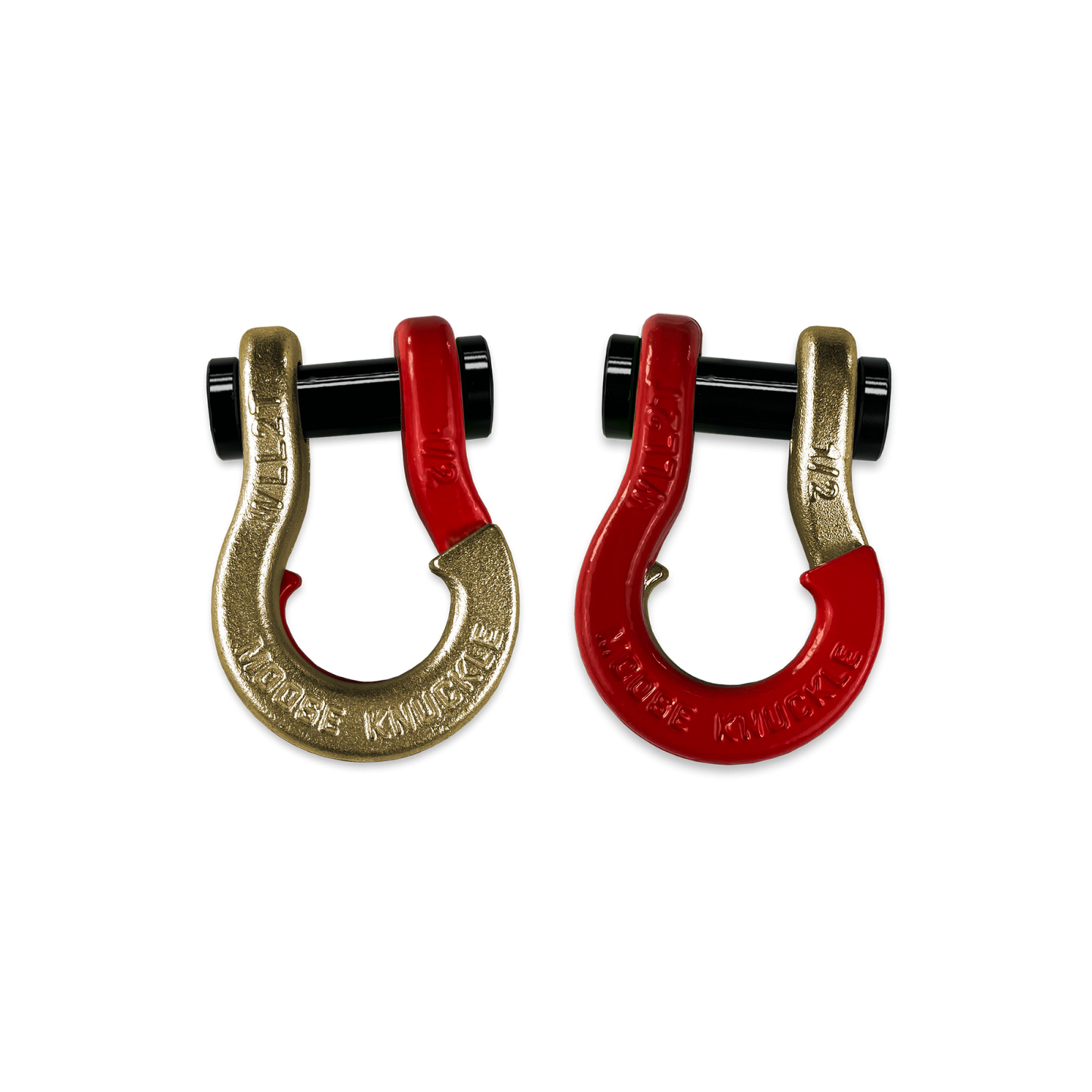 Jowl SxS Recovery Split Shackle 1/2 Brass Knuckle Moose Knuckle Offroad