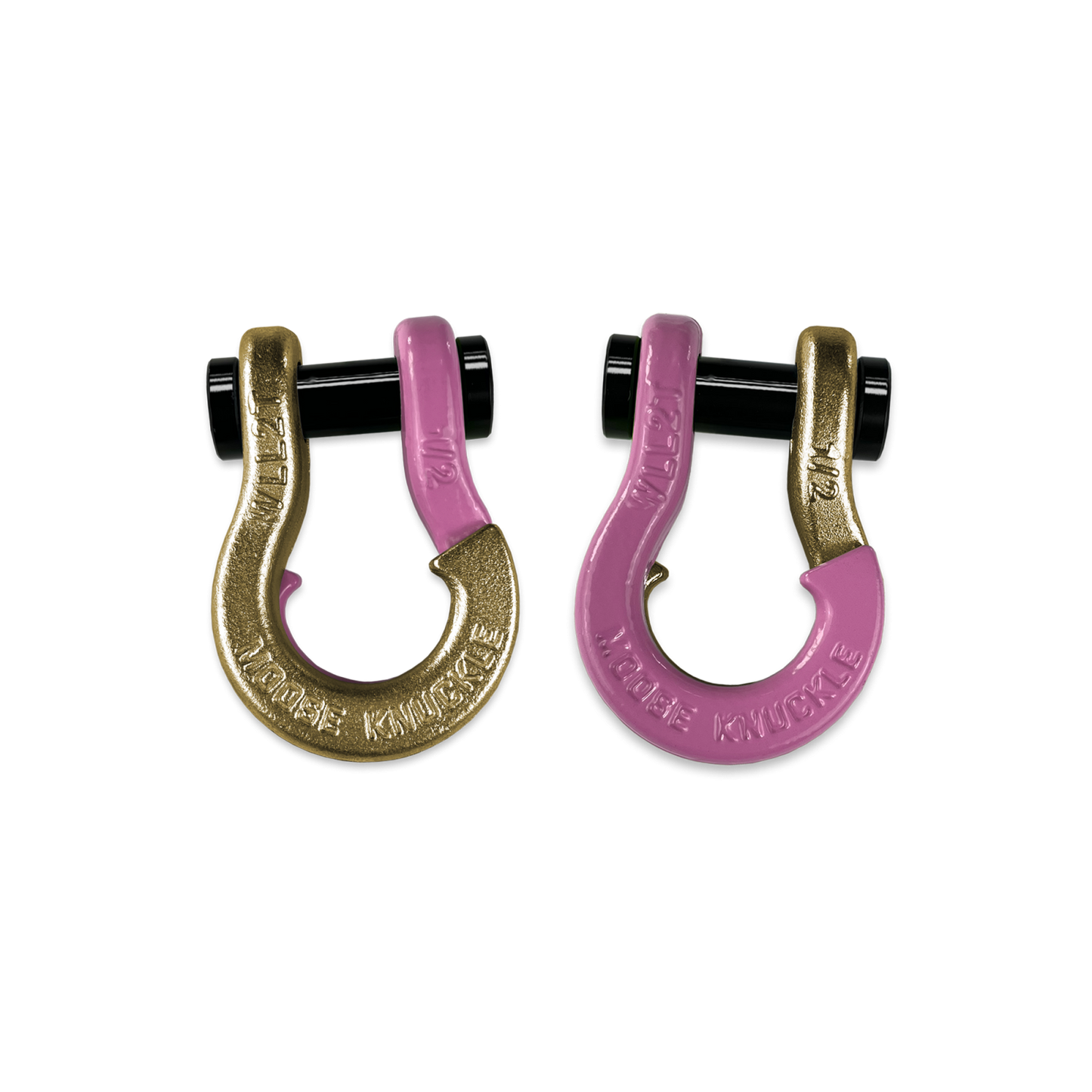 Jowl SxS Recovery Split Shackle 1/2 Brass Knuckle Moose Knuckle Offroad