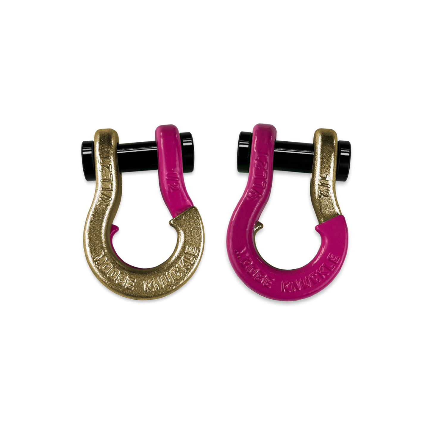 Jowl SxS Recovery Split Shackle 1/2 Brass Knuckle Moose Knuckle Offroad