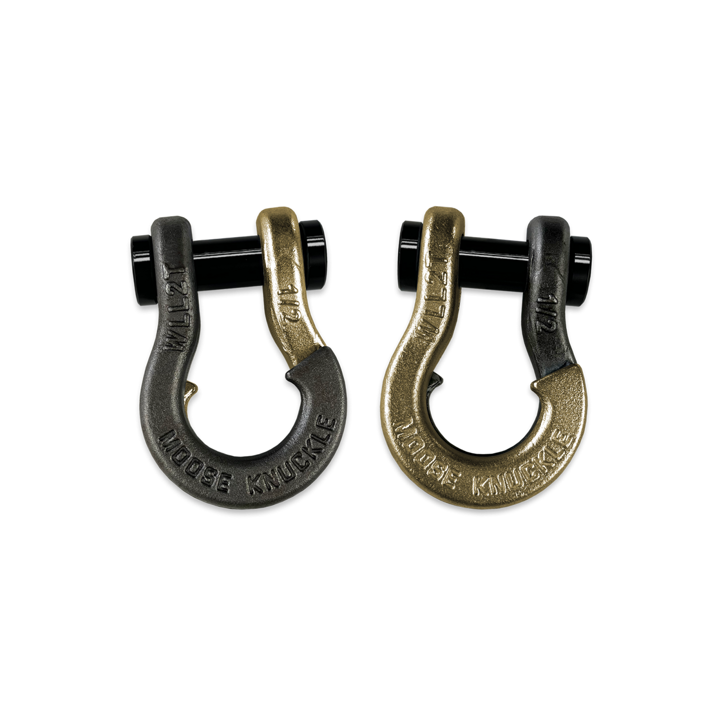 Jowl SxS Recovery Split Shackle 1/2 Raw Dog Moose Knuckle Offroad