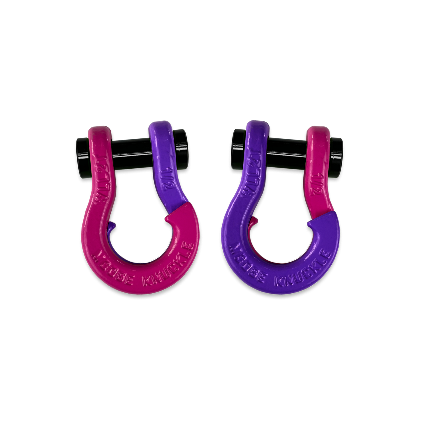 Jowl SxS Recovery Split Shackle 1/2 Pogo Pink Moose Knuckle Offroad