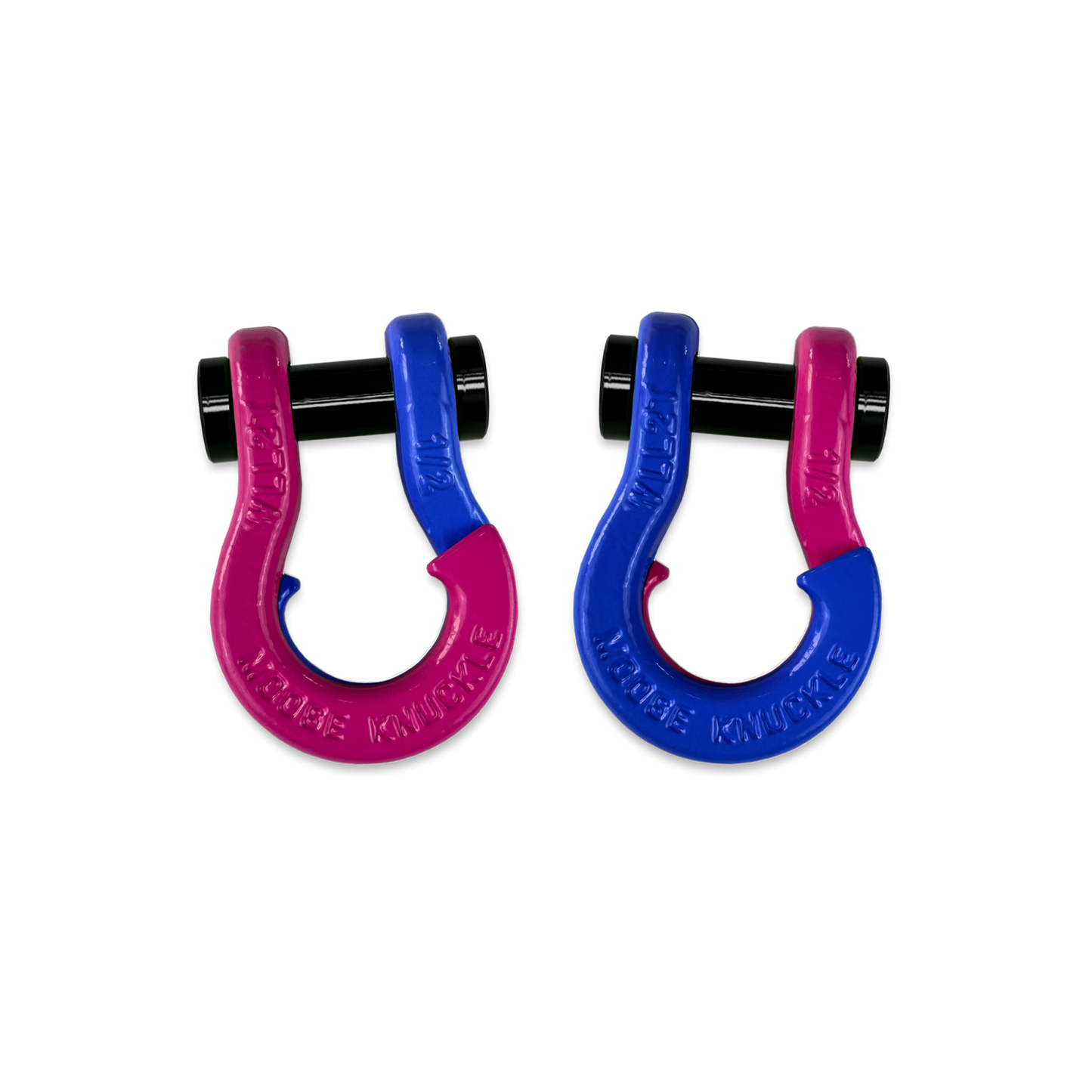 Jowl SxS Recovery Split Shackle 1/2 Pogo Pink Moose Knuckle Offroad
