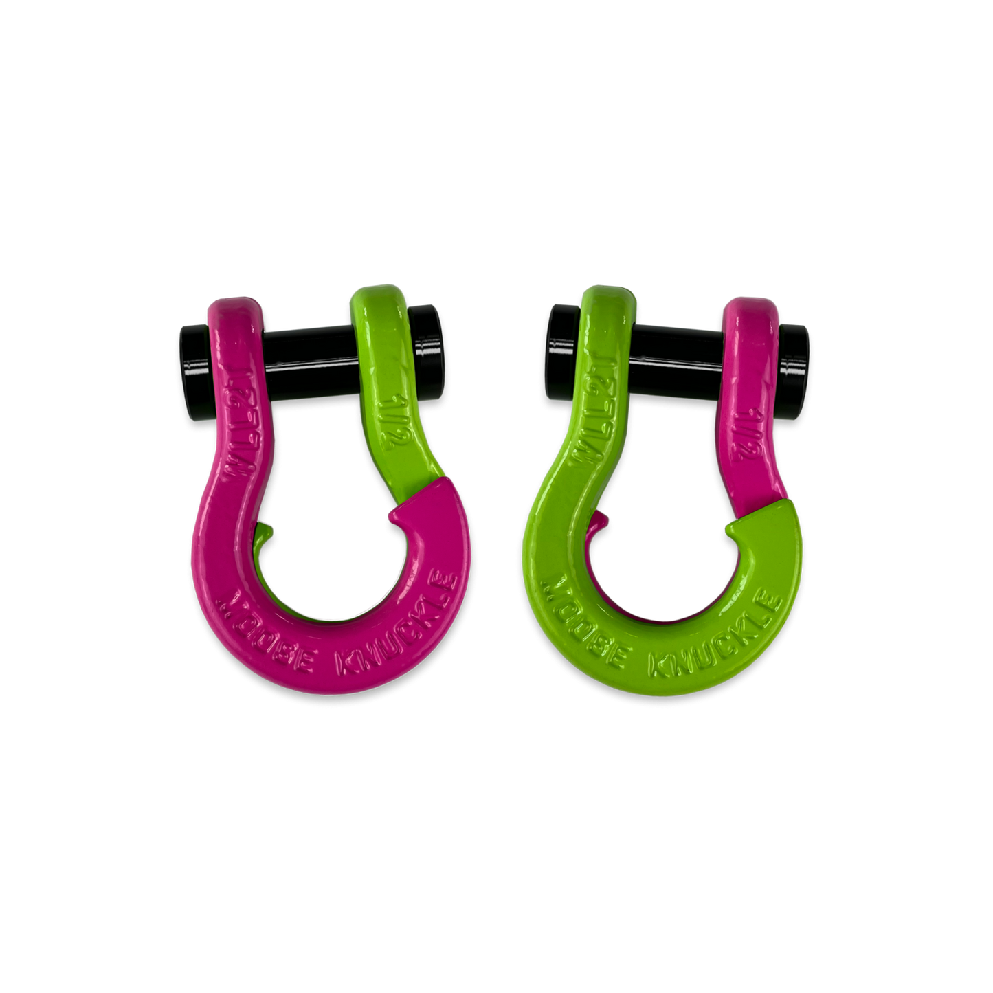 Jowl SxS Recovery Split Shackle 1/2 Pogo Pink Moose Knuckle Offroad