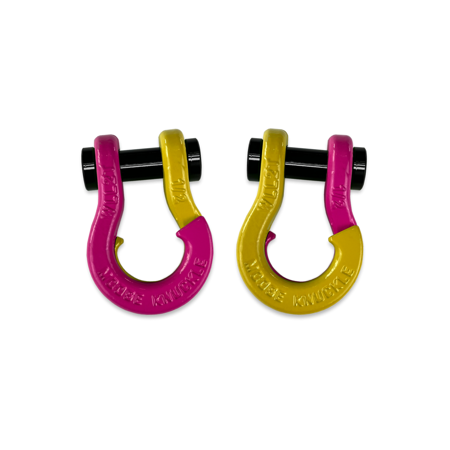 Jowl SxS Recovery Split Shackle 1/2 Pogo Pink Moose Knuckle Offroad