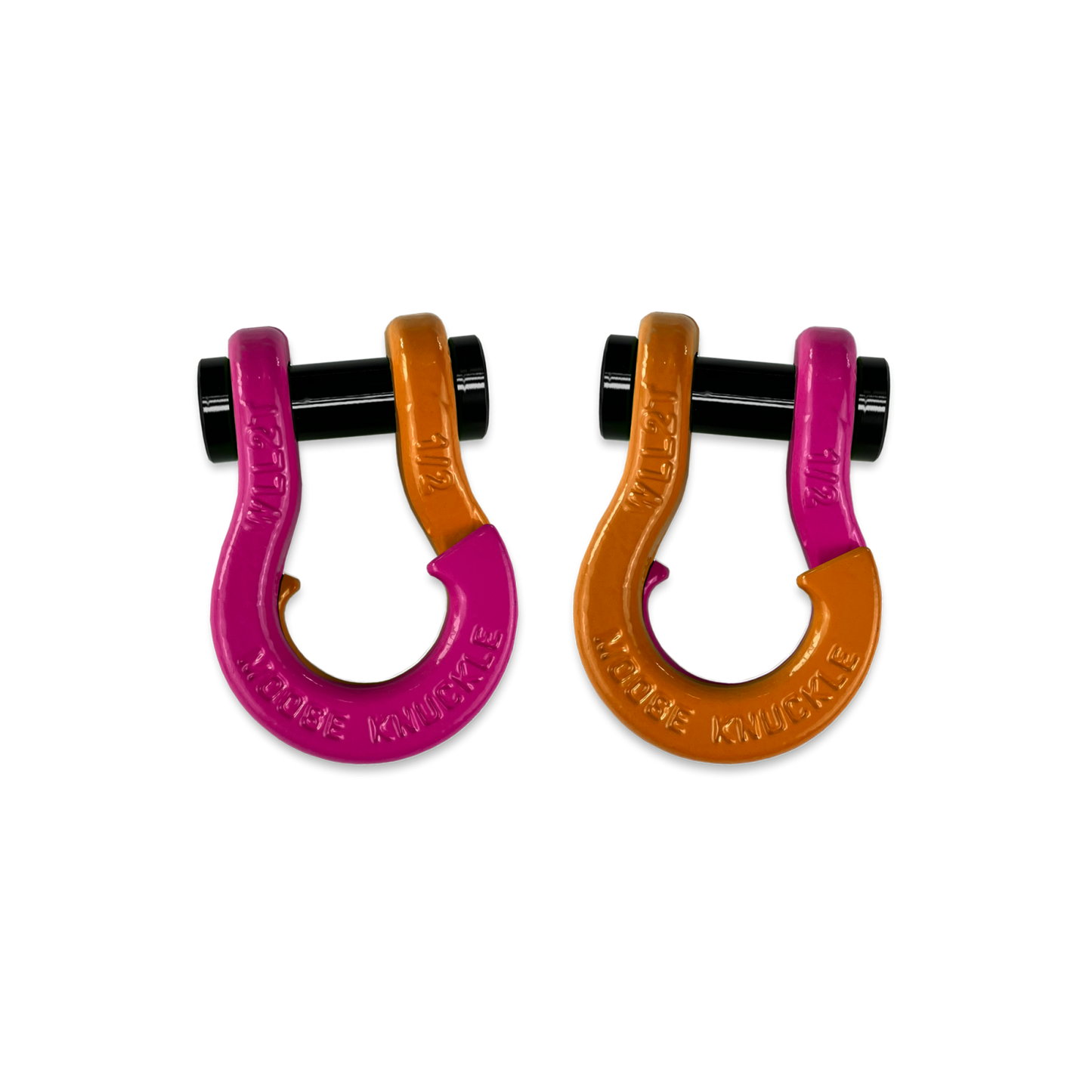 Jowl SxS Recovery Split Shackle 1/2 Pogo Pink Moose Knuckle Offroad