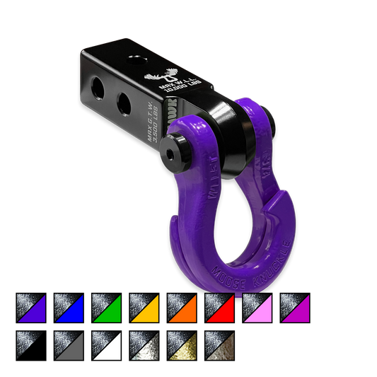 Jowl 3/4 Split Shackle and Mohawk 2.0 Receiver Combo Black Lung / Black Hole Moose Knuckle Offroad