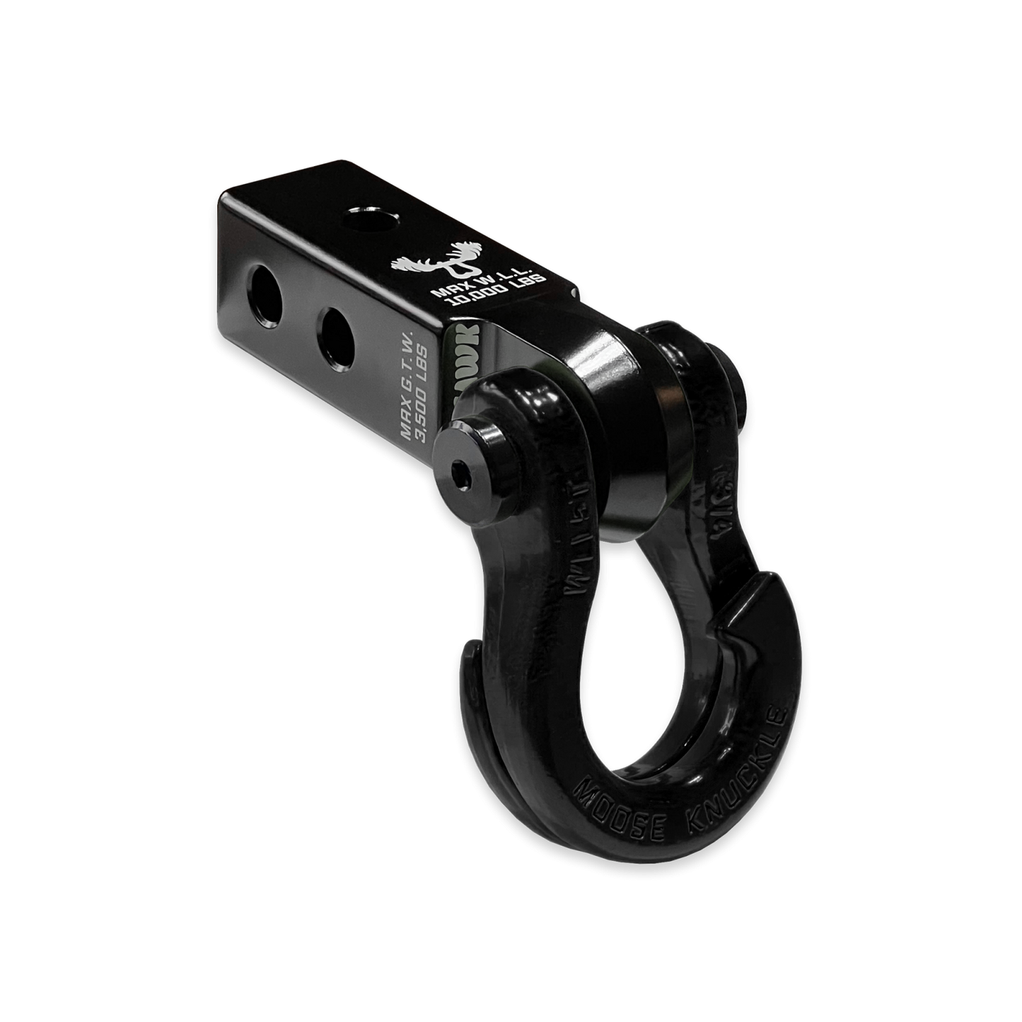 Jowl 3/4 Split Shackle and Mohawk 2.0 Receiver Combo Black Lung / Black Hole Moose Knuckle Offroad