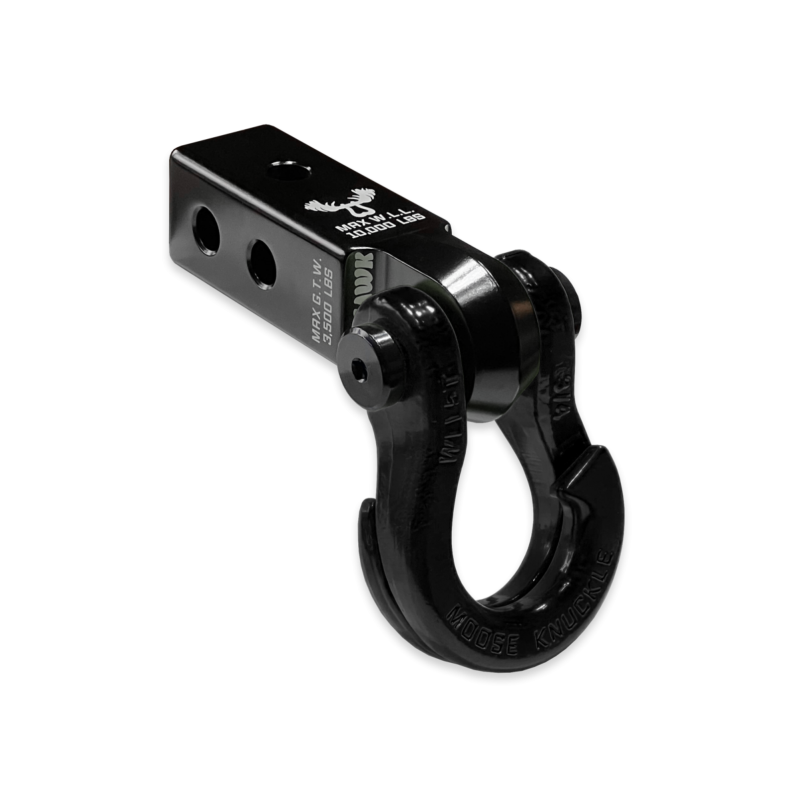 Jowl 3/4 Split Shackle and Mohawk 2.0 Receiver Combo Black Lung / Black Hole Moose Knuckle Offroad