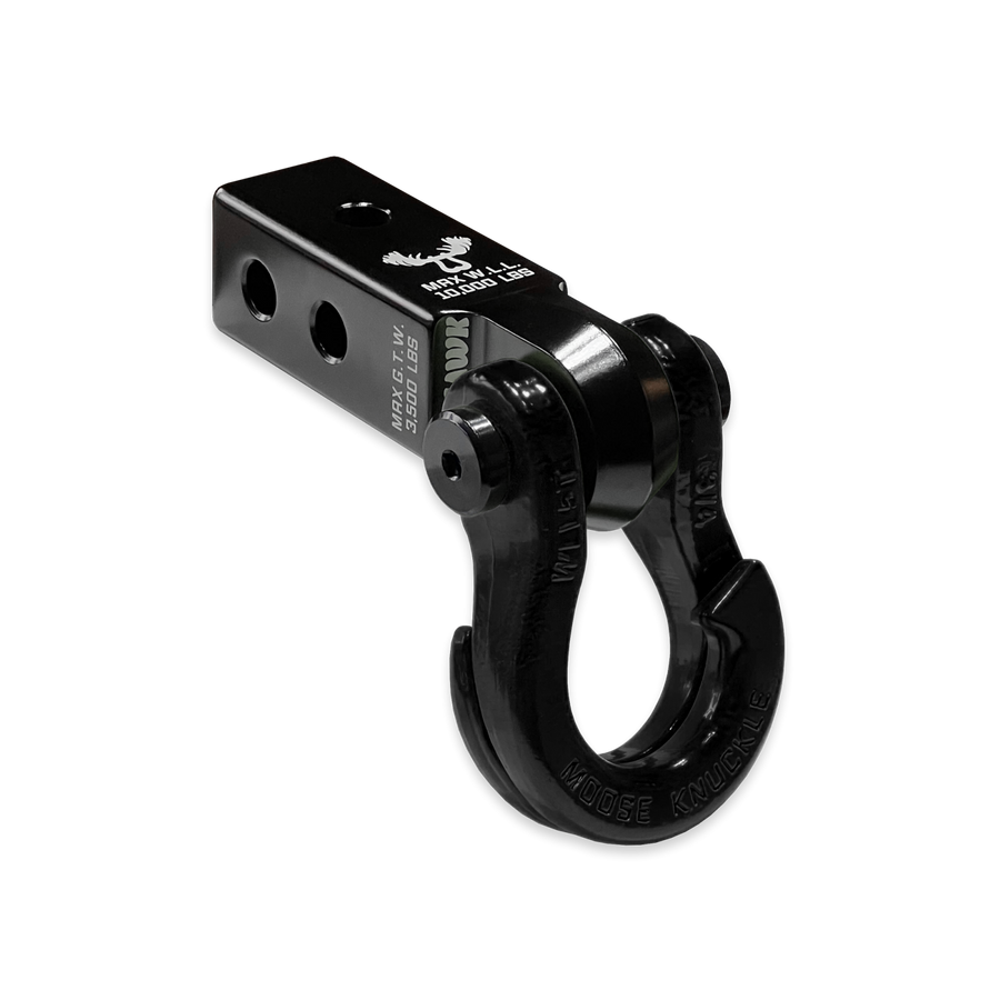 Jowl 3/4 Split Shackle and Mohawk 2.0 Receiver Combo Black Lung / Black Hole Moose Knuckle Offroad
