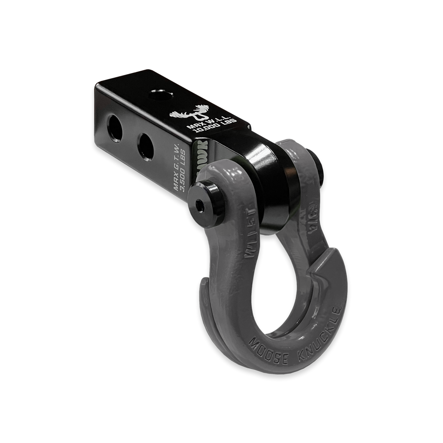 Jowl 3/4 Split Shackle and Mohawk 2.0 Receiver Combo Black Lung / Black Hole Moose Knuckle Offroad