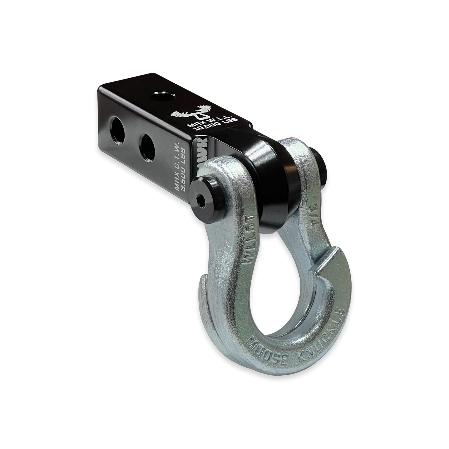 Jowl 3/4 Split Shackle and Mohawk 2.0 Receiver Combo Black Lung / Black Hole Moose Knuckle Offroad