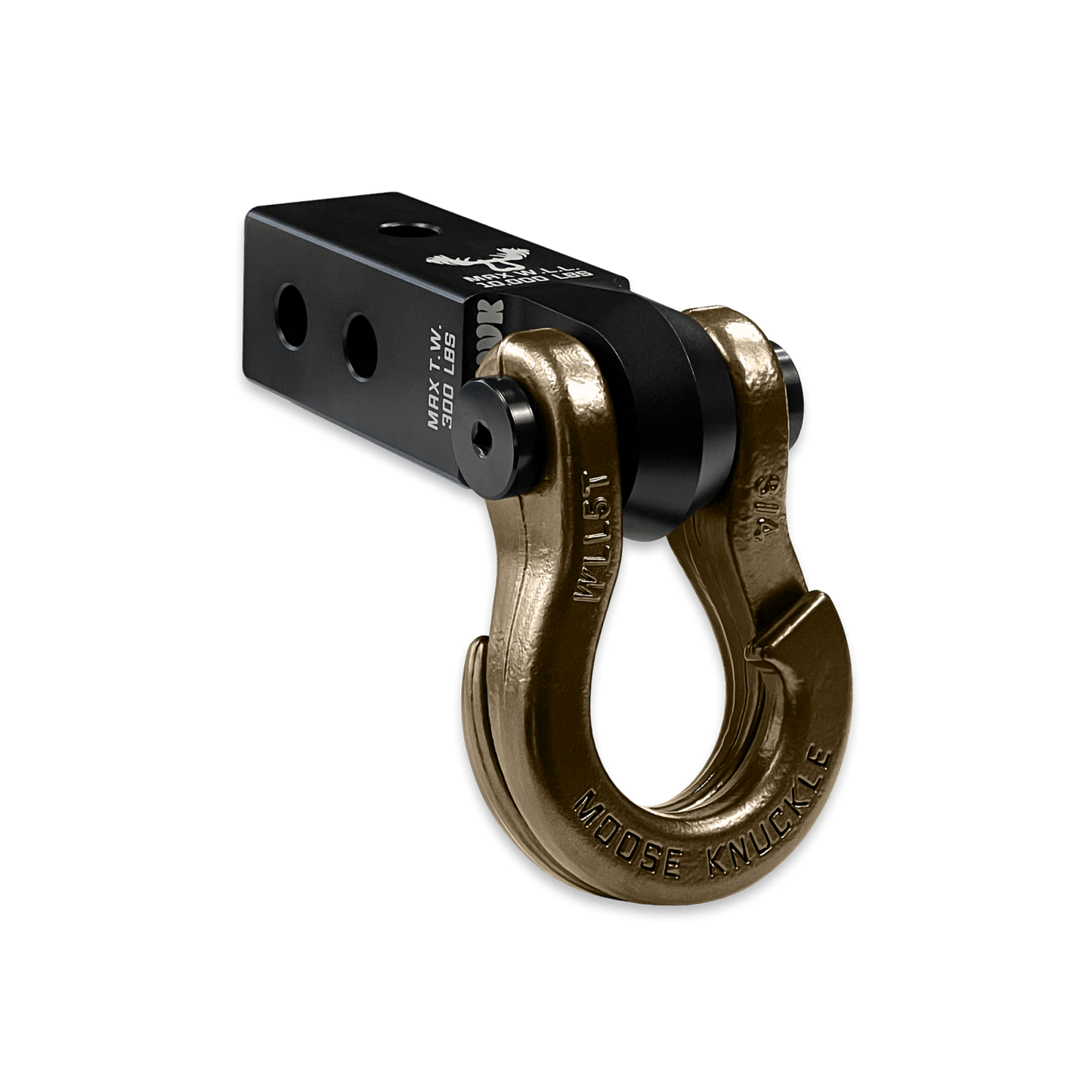 Jowl 3/4 Split Shackle and Mohawk 2.0 Receiver Combo Black Lung / Black Hole Moose Knuckle Offroad