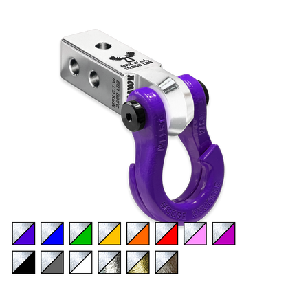 Jowl 3/4 Split Shackle and Mohawk 2.0 Receiver Combo Atomic Silver Moose Knuckle Offroad