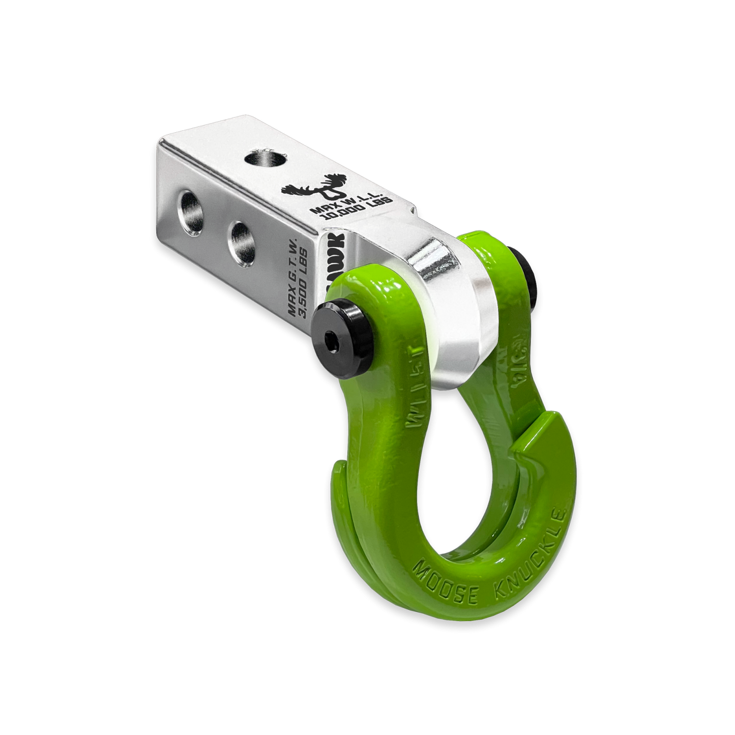 Jowl 3/4 Split Shackle and Mohawk 2.0 Receiver Combo Atomic Silver Moose Knuckle Offroad