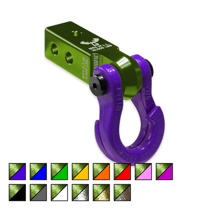 Jowl 3/4 Split Shackle and Mohawk 2.0 Receiver Combo Bean Green Moose Knuckle Offroad