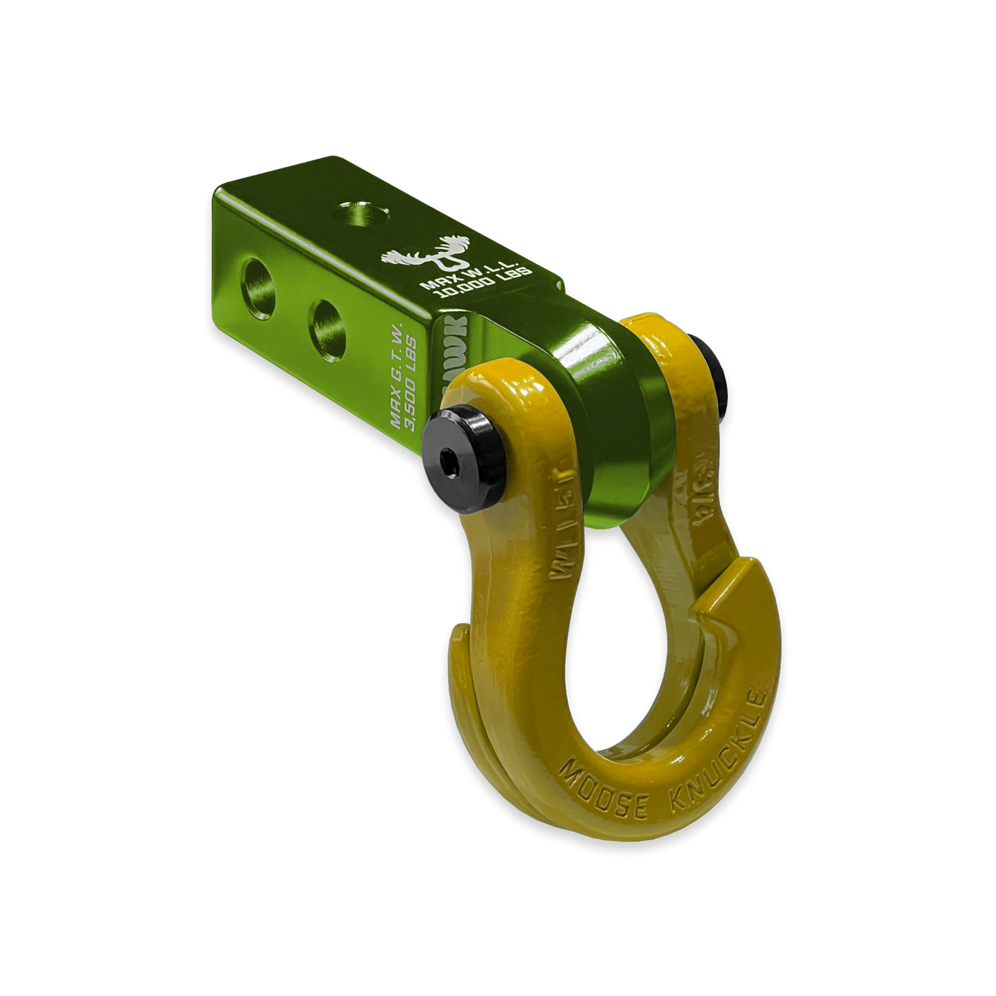 Jowl 3/4 Split Shackle and Mohawk 2.0 Receiver Combo Bean Green Moose Knuckle Offroad