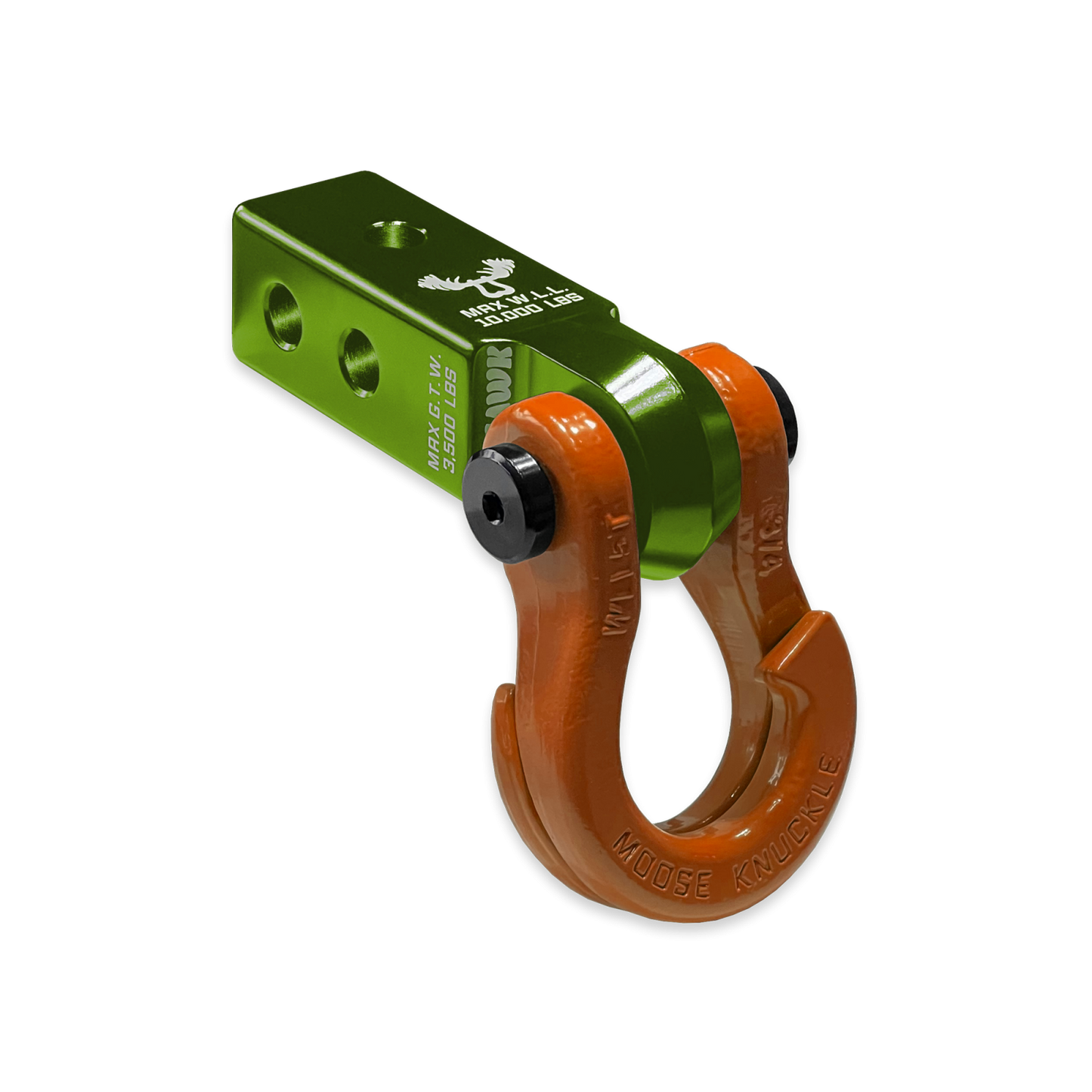Jowl 3/4 Split Shackle and Mohawk 2.0 Receiver Combo Bean Green Moose Knuckle Offroad