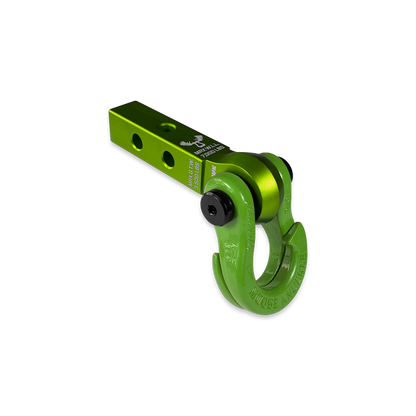 Jowl 5/8 Split Shackle and Mohawk 1.25 Receiver Combo Bean Green Moose Knuckle Offroad