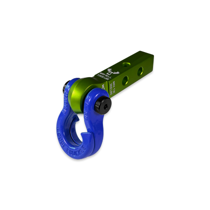 Jowl 5/8 Split Shackle and Mohawk 1.25 Receiver Combo Bean Green Moose Knuckle Offroad