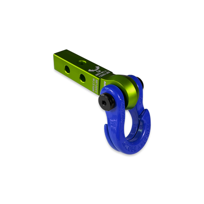 Jowl 5/8 Split Shackle and Mohawk 1.25 Receiver Combo Bean Green Moose Knuckle Offroad