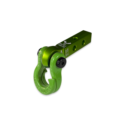 Jowl 5/8 Split Shackle and Mohawk 1.25 Receiver Combo Bean Green Moose Knuckle Offroad