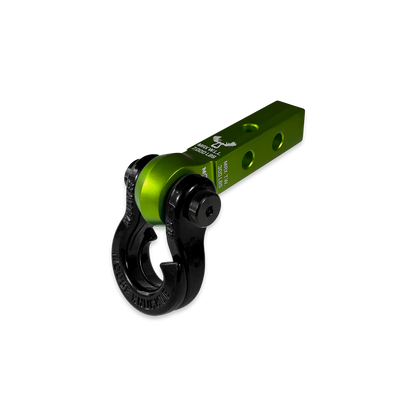 Jowl 5/8 Split Shackle and Mohawk 1.25 Receiver Combo Bean Green Moose Knuckle Offroad