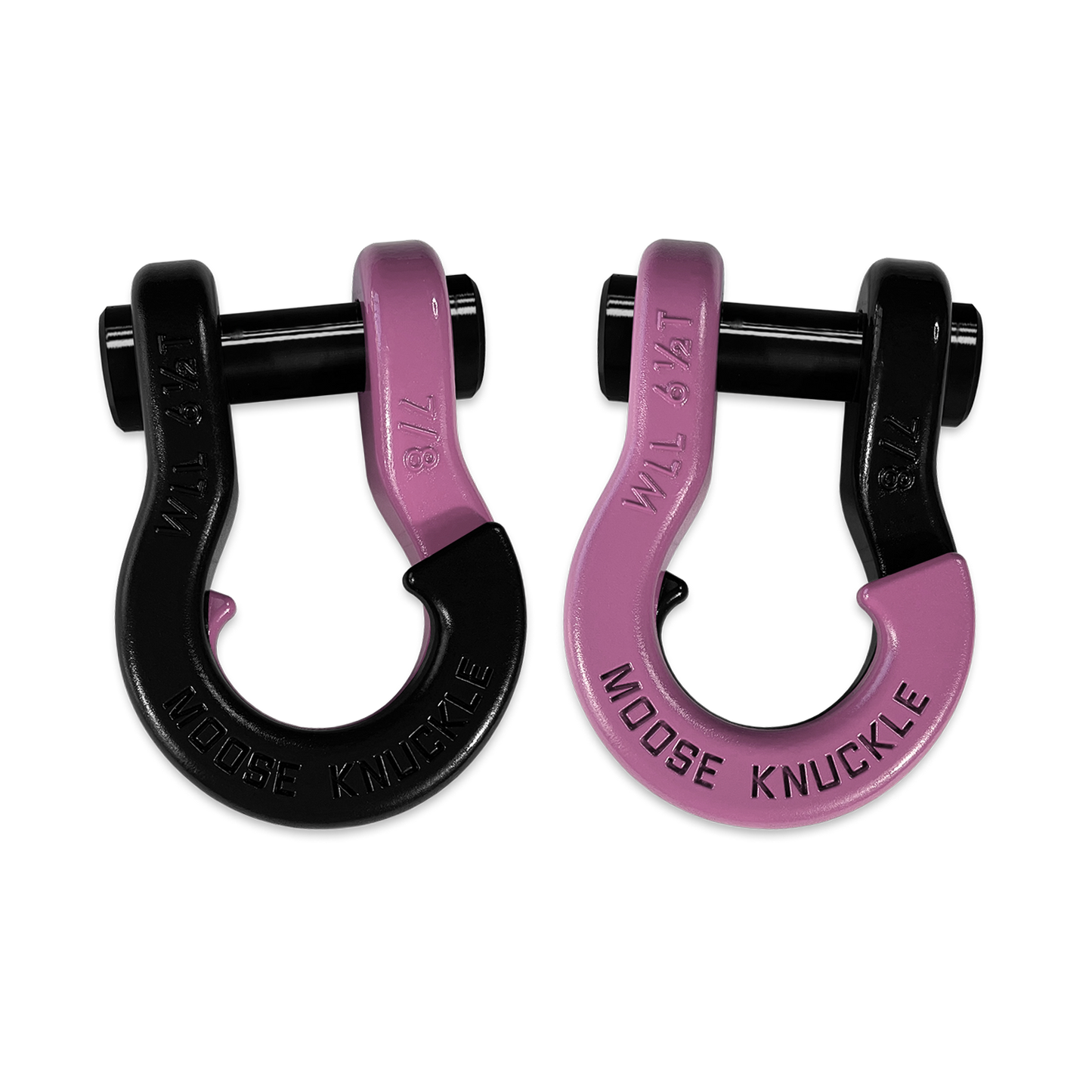 Jowl Recovery Split Shackle 7/8 Black Hole Moose Knuckle Offroad