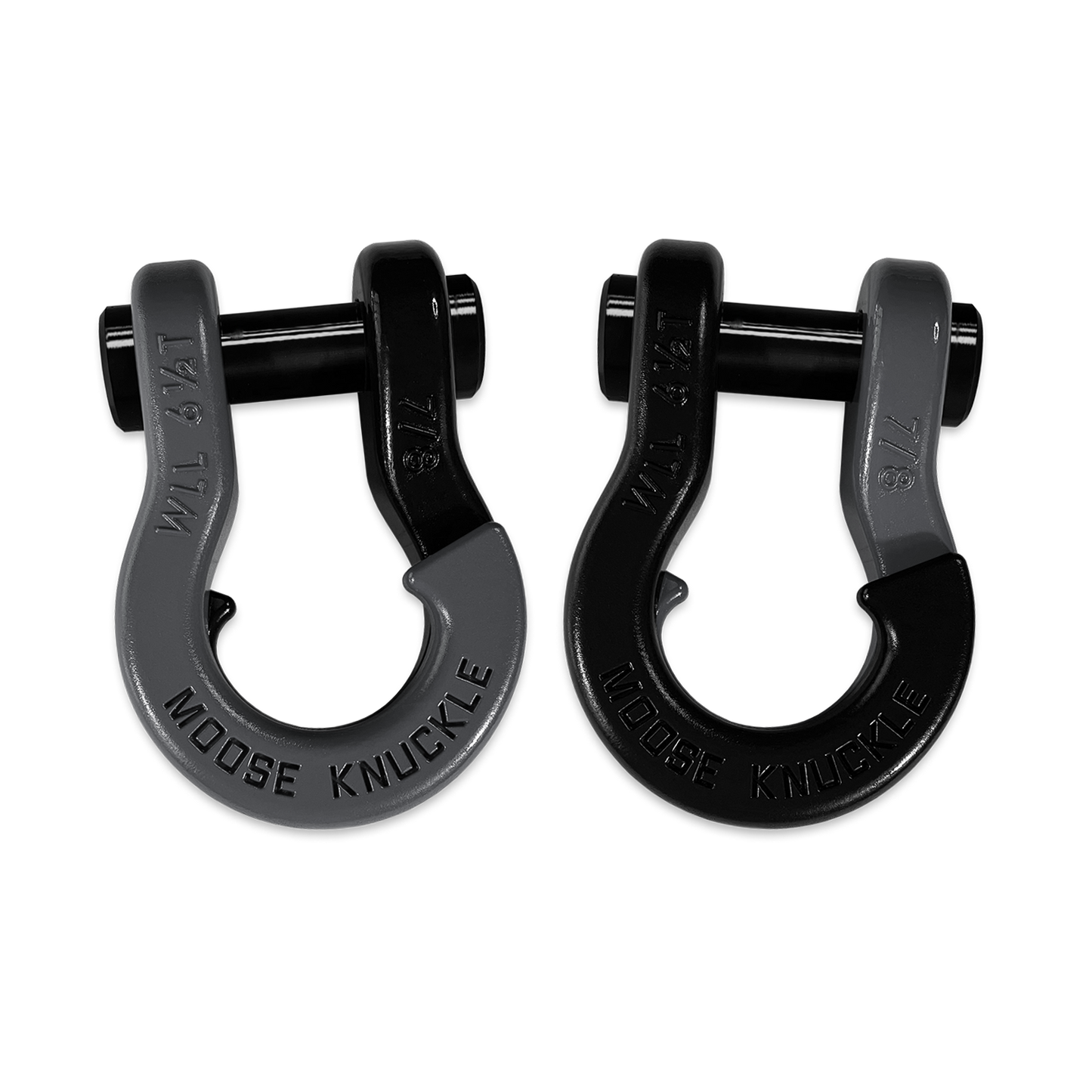 Jowl Recovery Split Shackle 7/8 Gun Gray Moose Knuckle Offroad