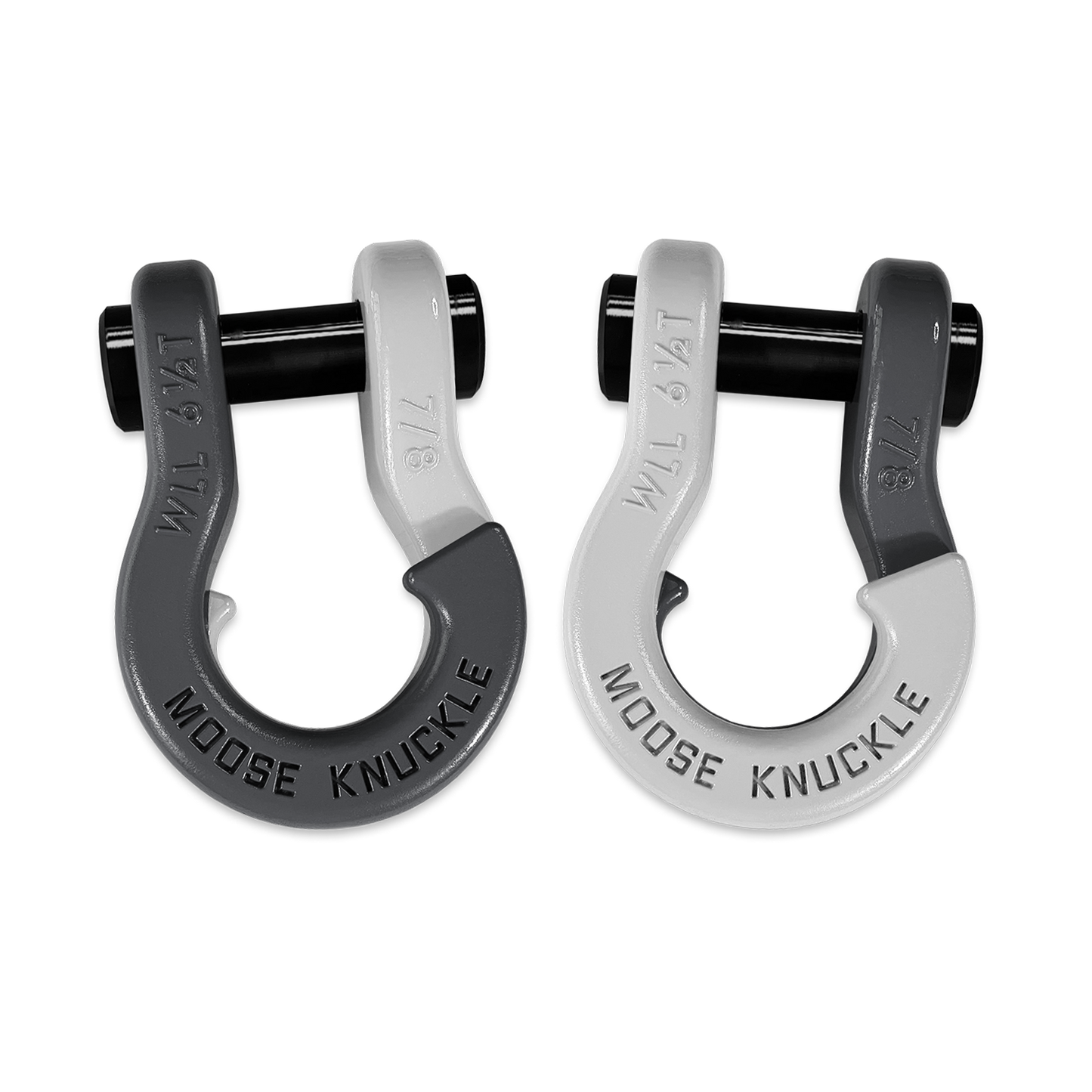 Jowl Recovery Split Shackle 7/8 Gun Gray Moose Knuckle Offroad