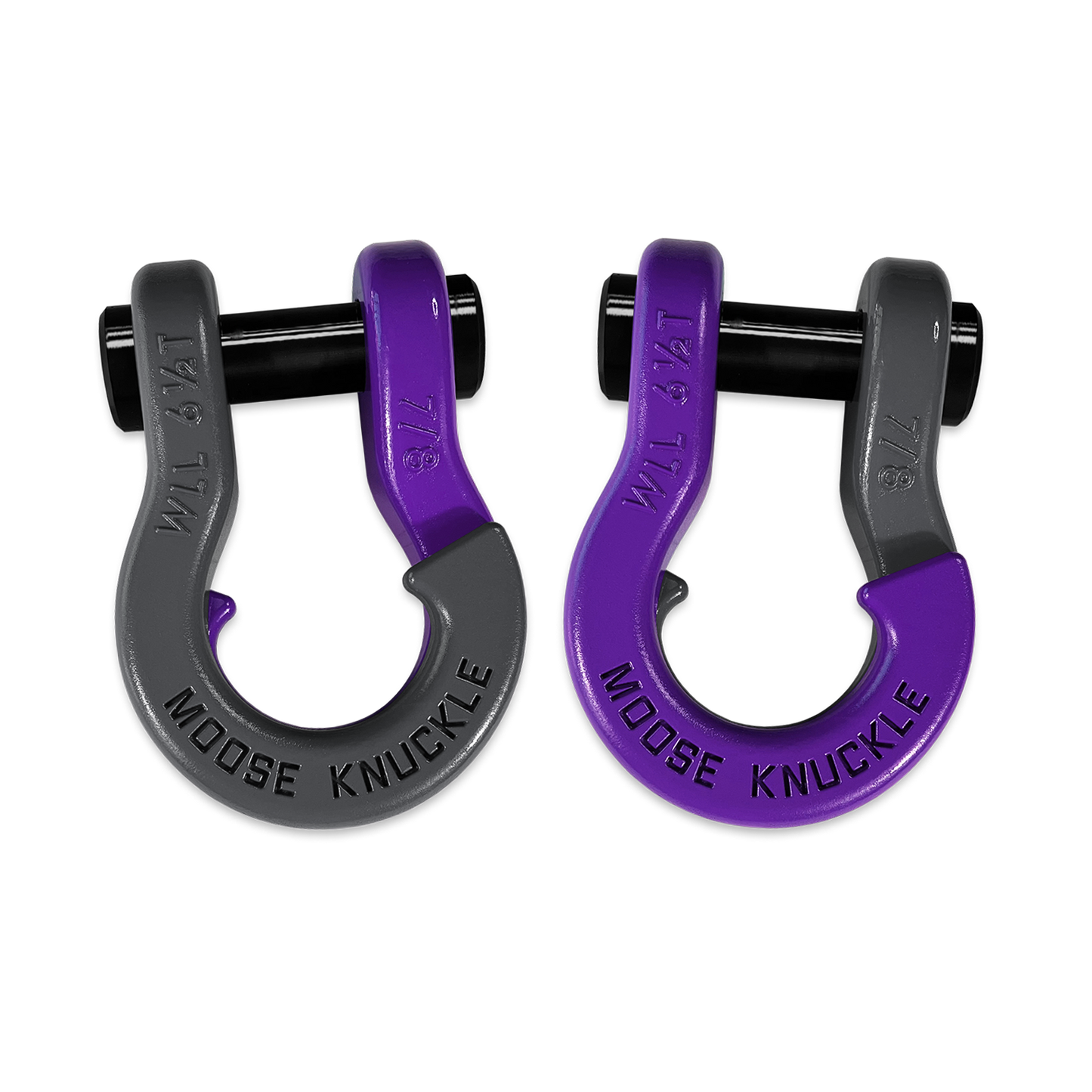 Jowl Recovery Split Shackle 7/8 Gun Gray Moose Knuckle Offroad