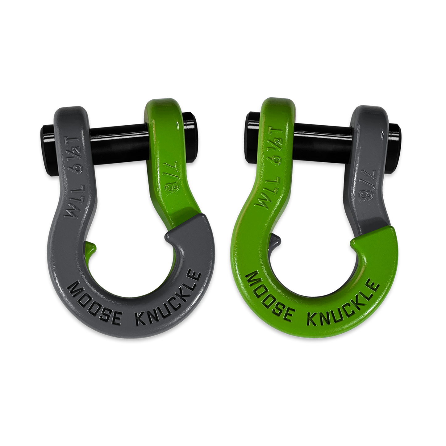 Jowl Recovery Split Shackle 7/8 Gun Gray Moose Knuckle Offroad
