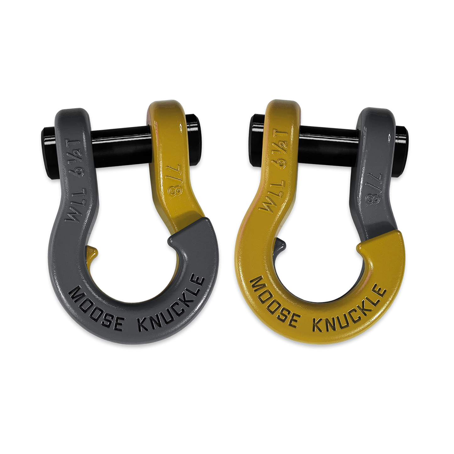 Jowl Recovery Split Shackle 7/8 Gun Gray Moose Knuckle Offroad