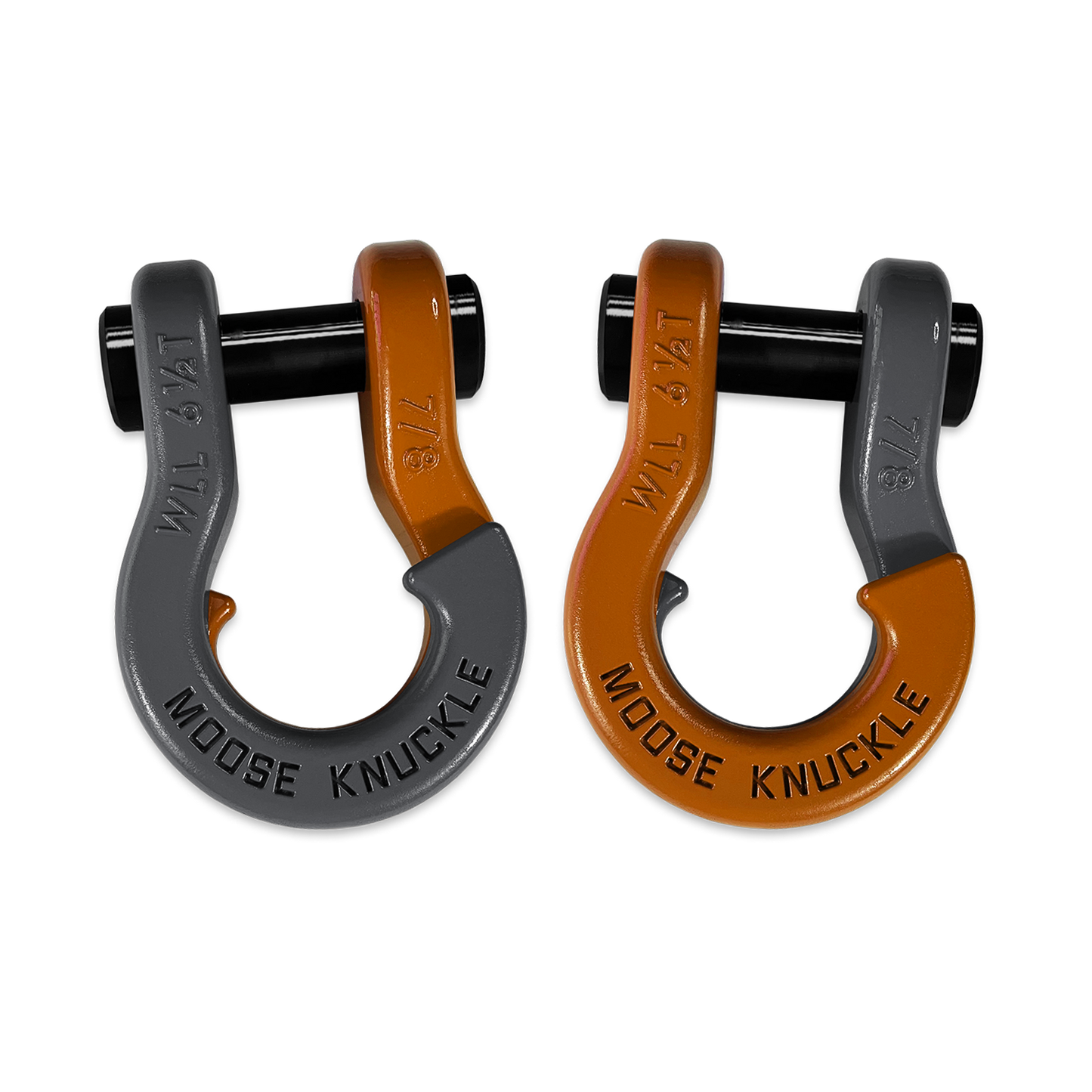 Jowl Recovery Split Shackle 7/8 Gun Gray Moose Knuckle Offroad