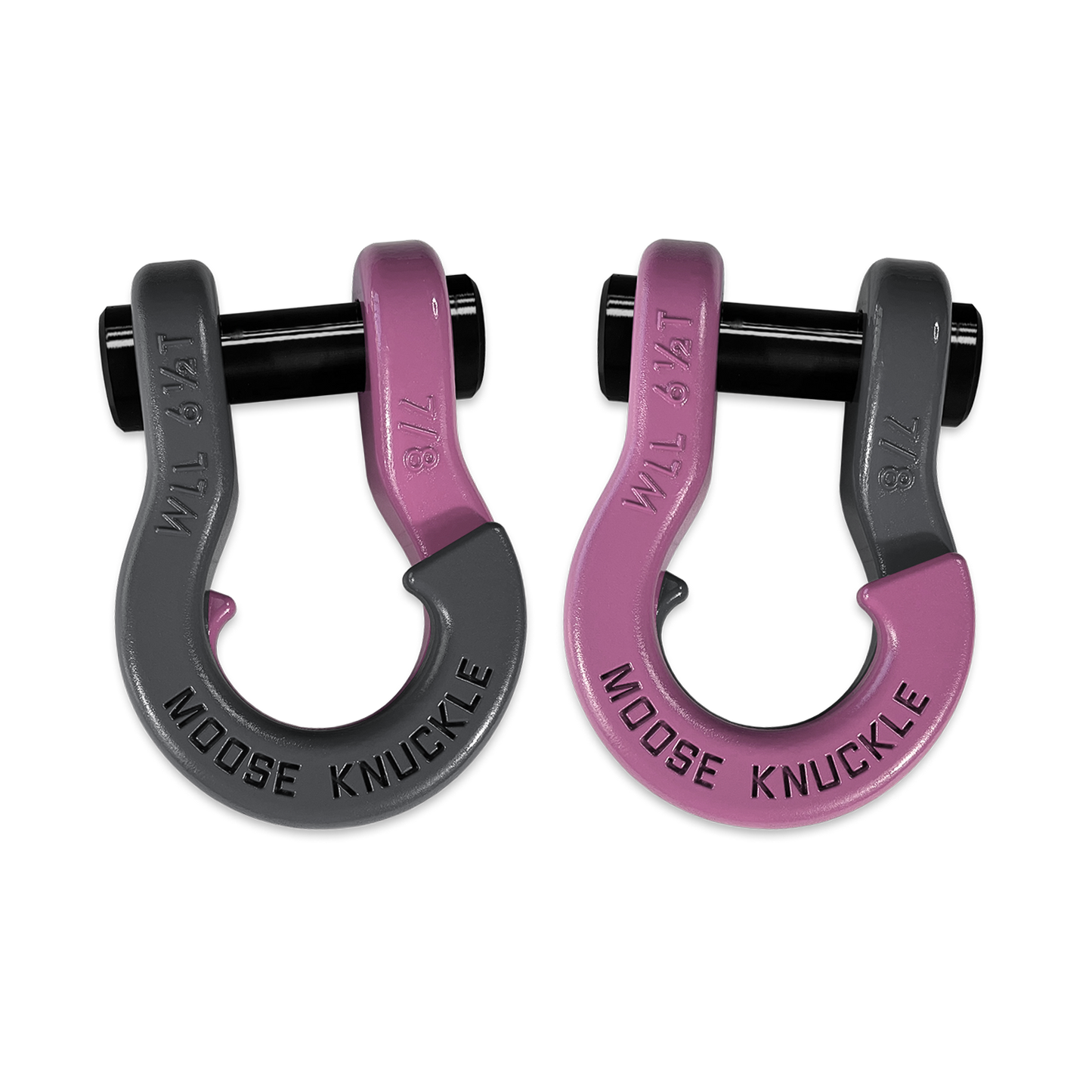 Jowl Recovery Split Shackle 7/8 Gun Gray Moose Knuckle Offroad