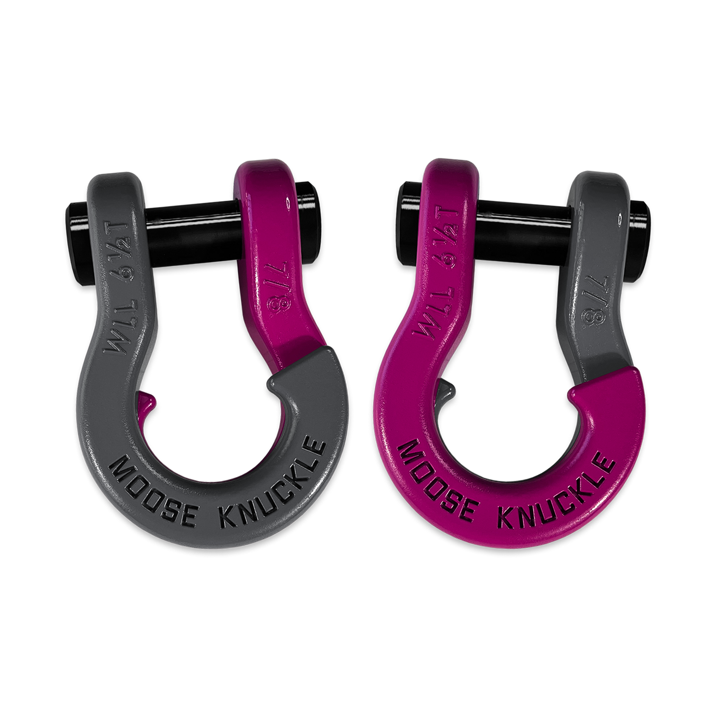 Jowl Recovery Split Shackle 7/8 Gun Gray Moose Knuckle Offroad