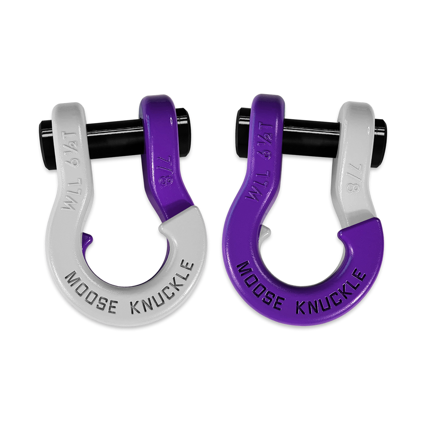 Jowl Recovery Split Shackle 7/8 Pure White Moose Knuckle Offroad